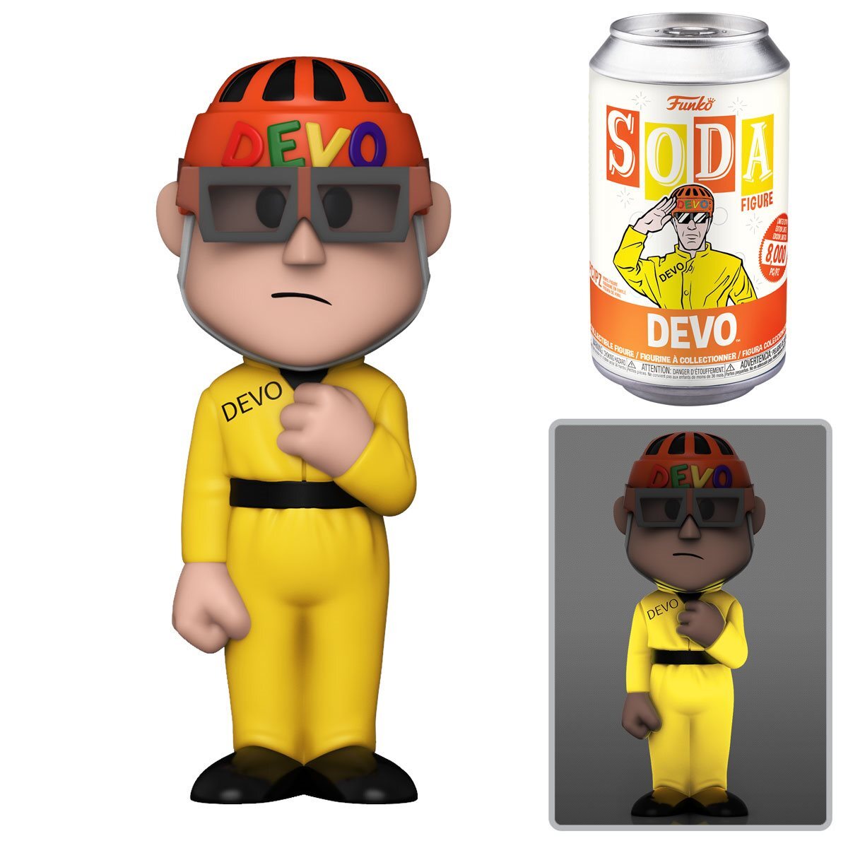 ファンコ SODA ソーダ缶 DEVO フィギュア 未開封 入荷写真