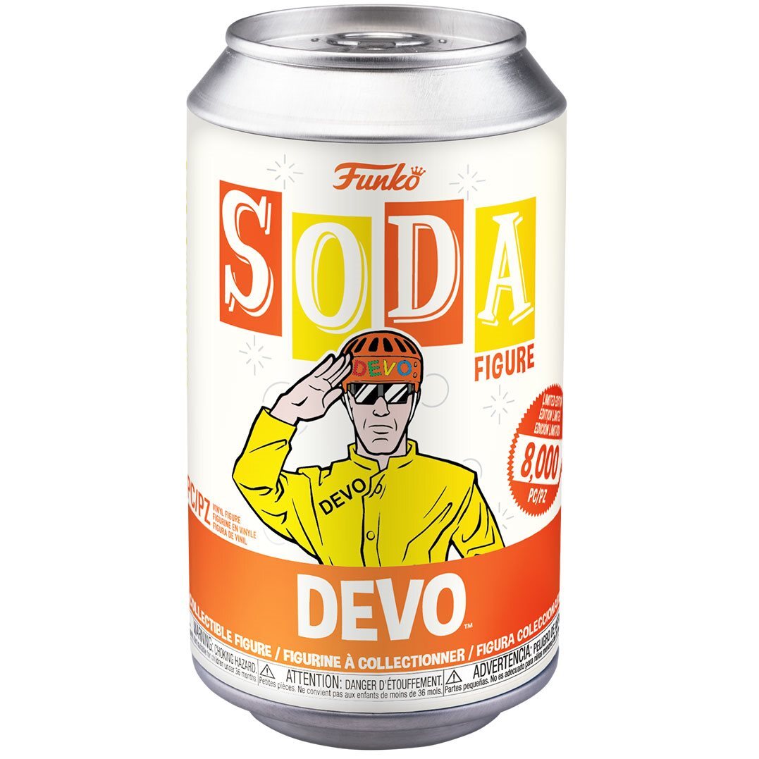 ファンコ SODA ソーダ缶 DEVO フィギュア 未開封 入荷写真