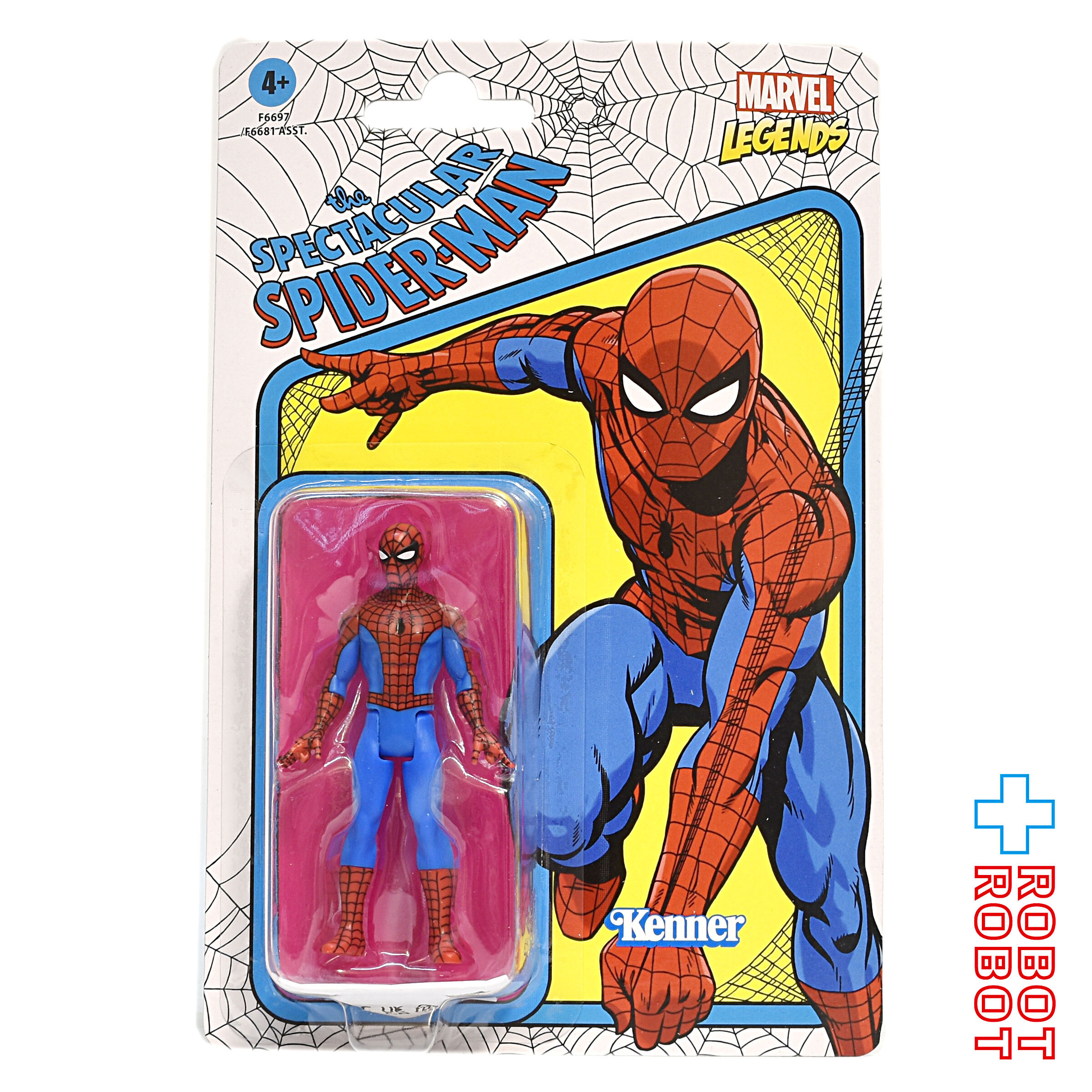 マーベルレジェンド レトロ コレクション スペクタキュラー スパイダーマン 3.75インチ アクションフィギュア 開封 入荷写真