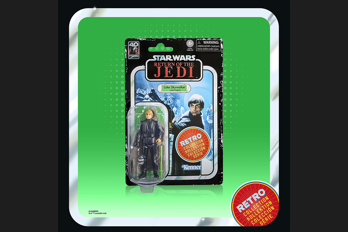 スター・ウォーズ レトロコレクション ルーク・スカイウォーカー ジェダイナイト [ROTJ] 3.75インチ アクションフィギュア 国内版 未開封 入荷写真