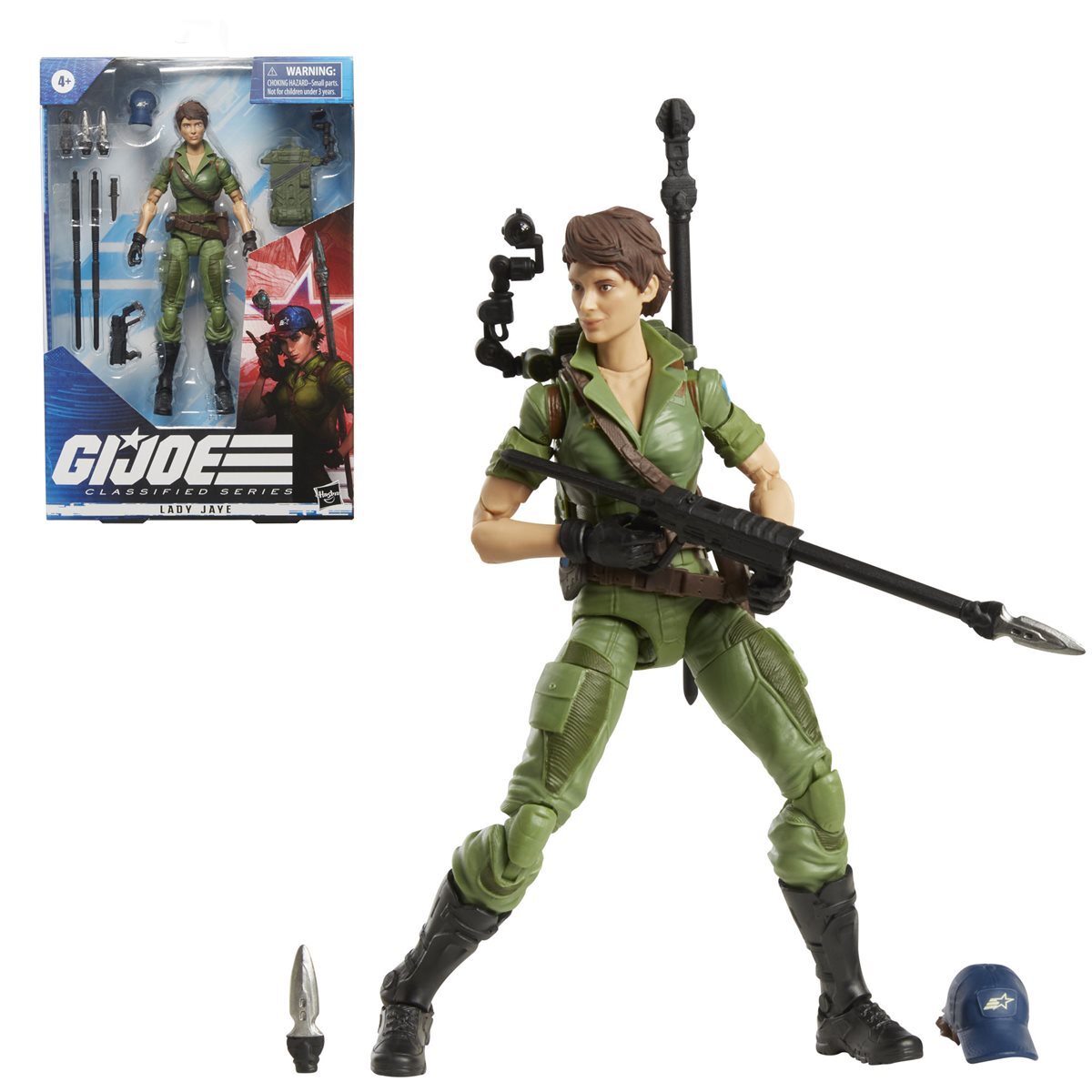 ハズブロ G.I.ジョー クラシファイドシリーズ 25 レディ・ジェイ 6インチ アクションフィギュア 未開封 入荷写真