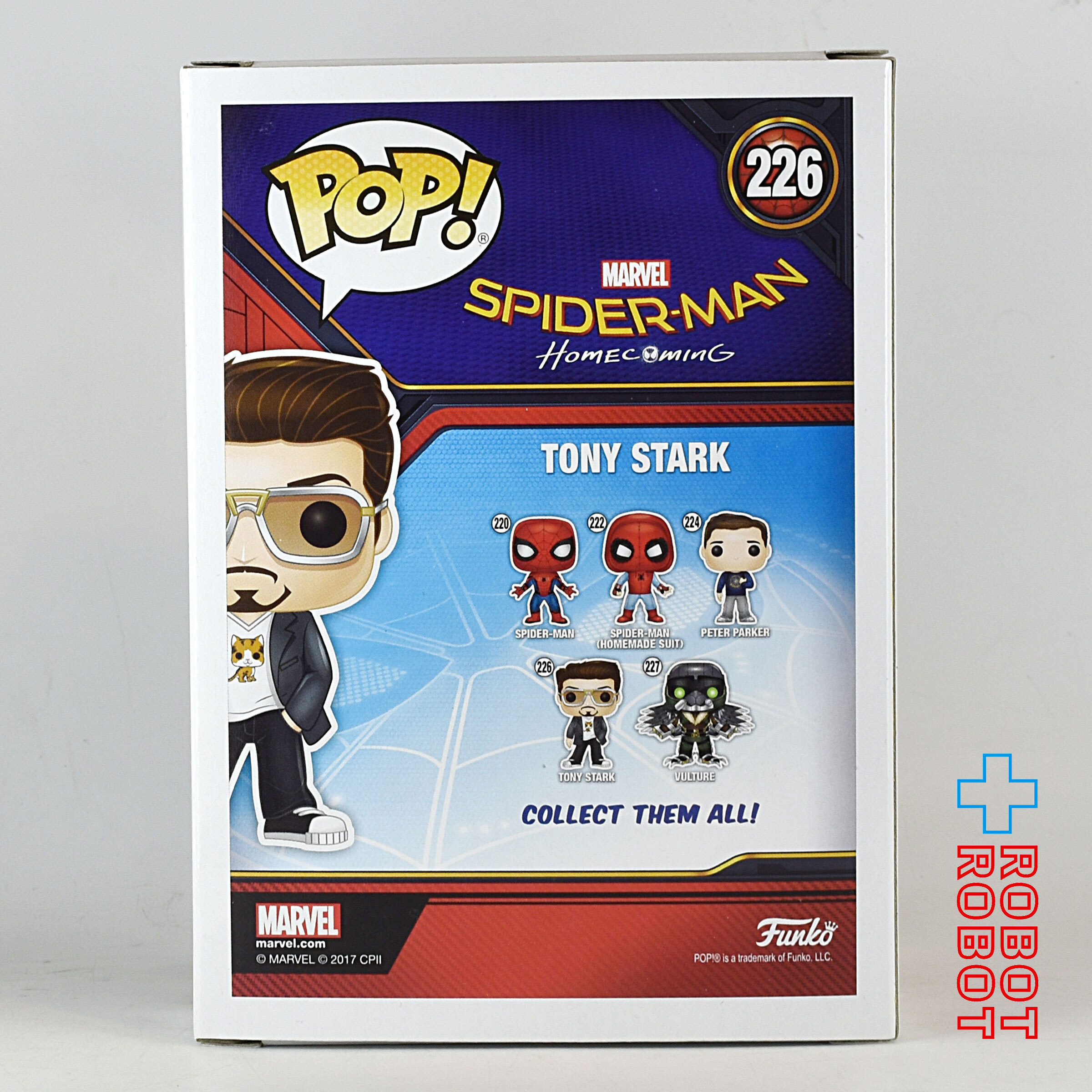 ファンコ POP! 226 MARVEL トニー・スターク スパイダーマン ホームカミング 入荷写真
