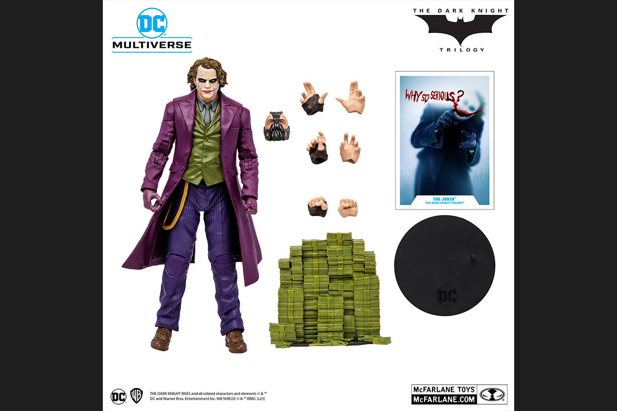 DC マルチバース 7インチ・アクションフィギュア #212 ジョーカー［映画『ダークナイト・トリロジー』] 国内版 未開封 入荷写真