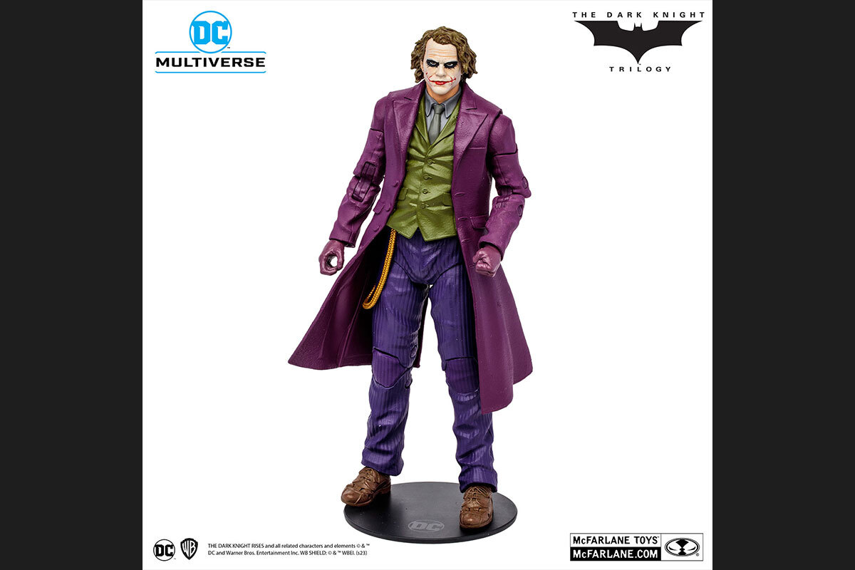 DC マルチバース 7インチ・アクションフィギュア #212 ジョーカー［映画『ダークナイト・トリロジー』] 国内版 未開封 入荷写真