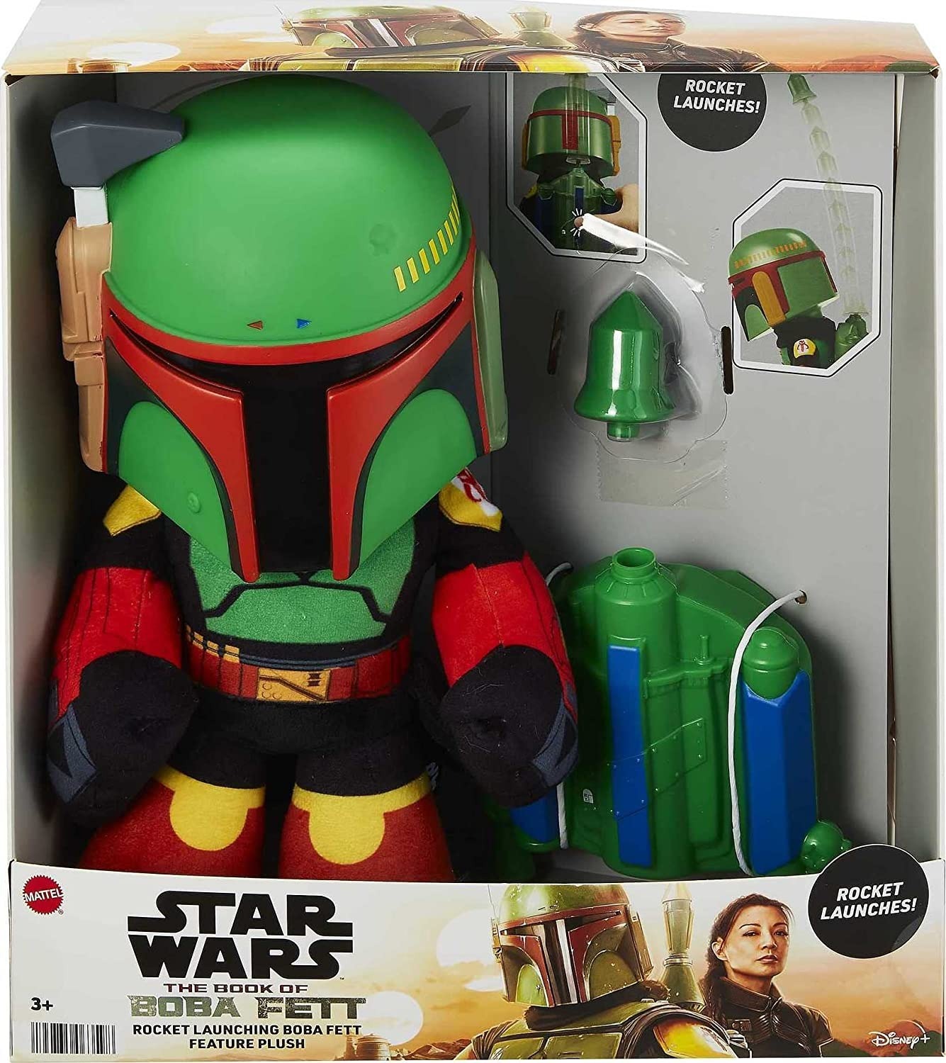 スター・ウォーズ ザ・ブック・オブ・ボバフェット ロケットローンチング ボバ・フェット ぬいぐるみ 箱入 入荷写真