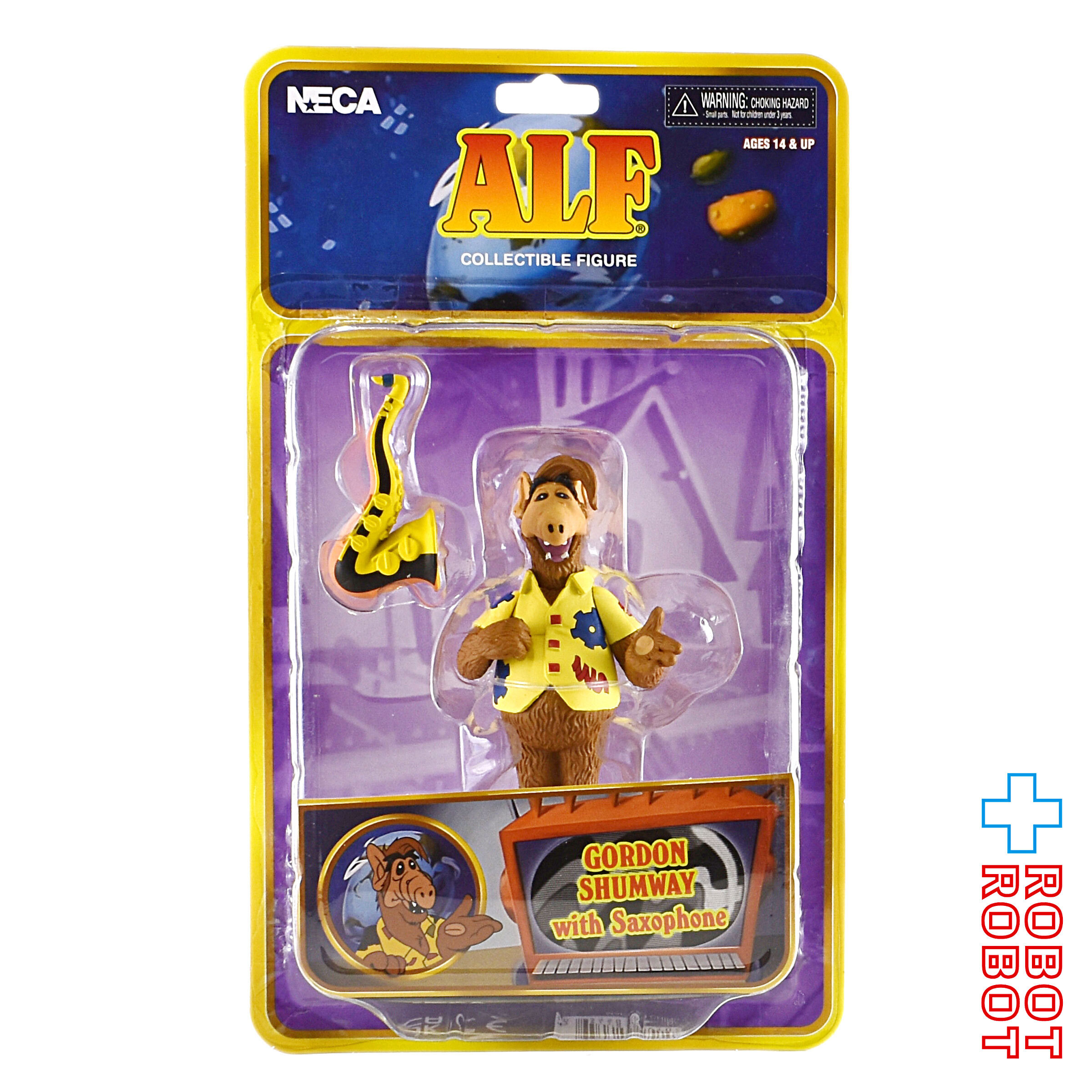 ネカ トゥーニークラシックス スタイライズド ALF アルフ ゴードン・シャムウェイ サクソフォーン ver 6インチ アクションフィギュア未開封 入荷写真