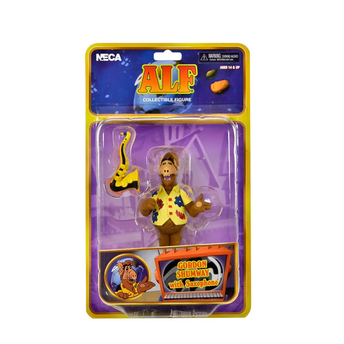 ネカ トゥーニークラシックス スタイライズド ALF アルフ ゴードン・シャムウェイ サクソフォーン ver 6インチ アクションフィギュア未開封 入荷写真