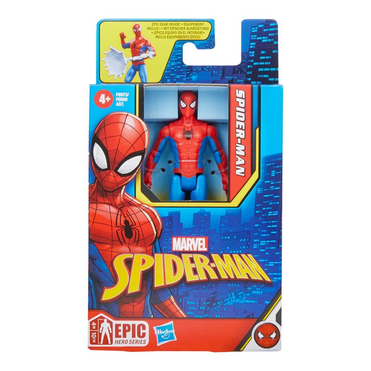 ハズブロ スパイダーマン エピックヒーローシリーズ スパイダーマン 4インチ アクションフィギュア 未開封 入荷写真