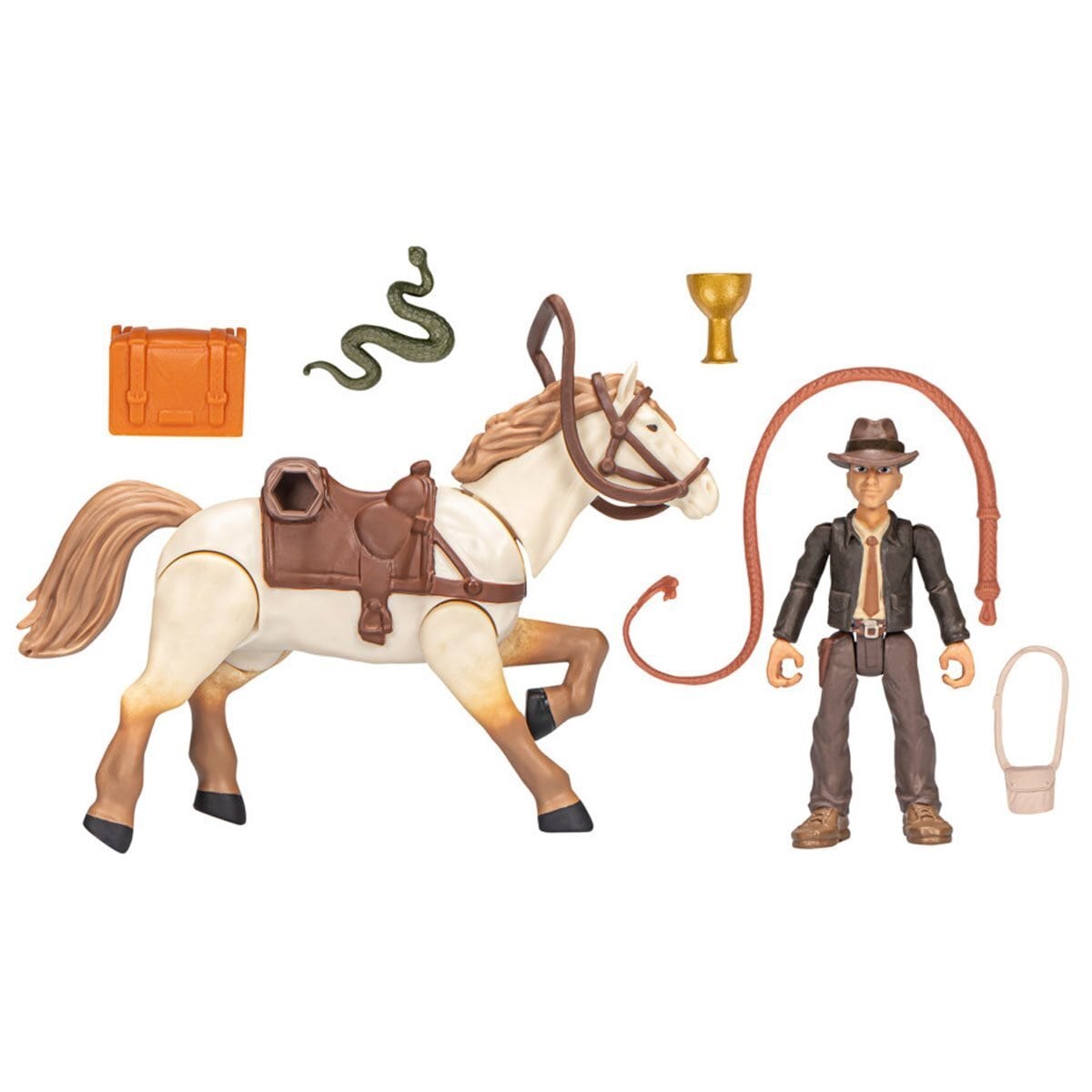 インディ・ジョーンズ ワールド オブ アドベンチャーシリーズ インディ・ジョーンズ with ホース アクションフィギュア セット 未開封 入荷写真
