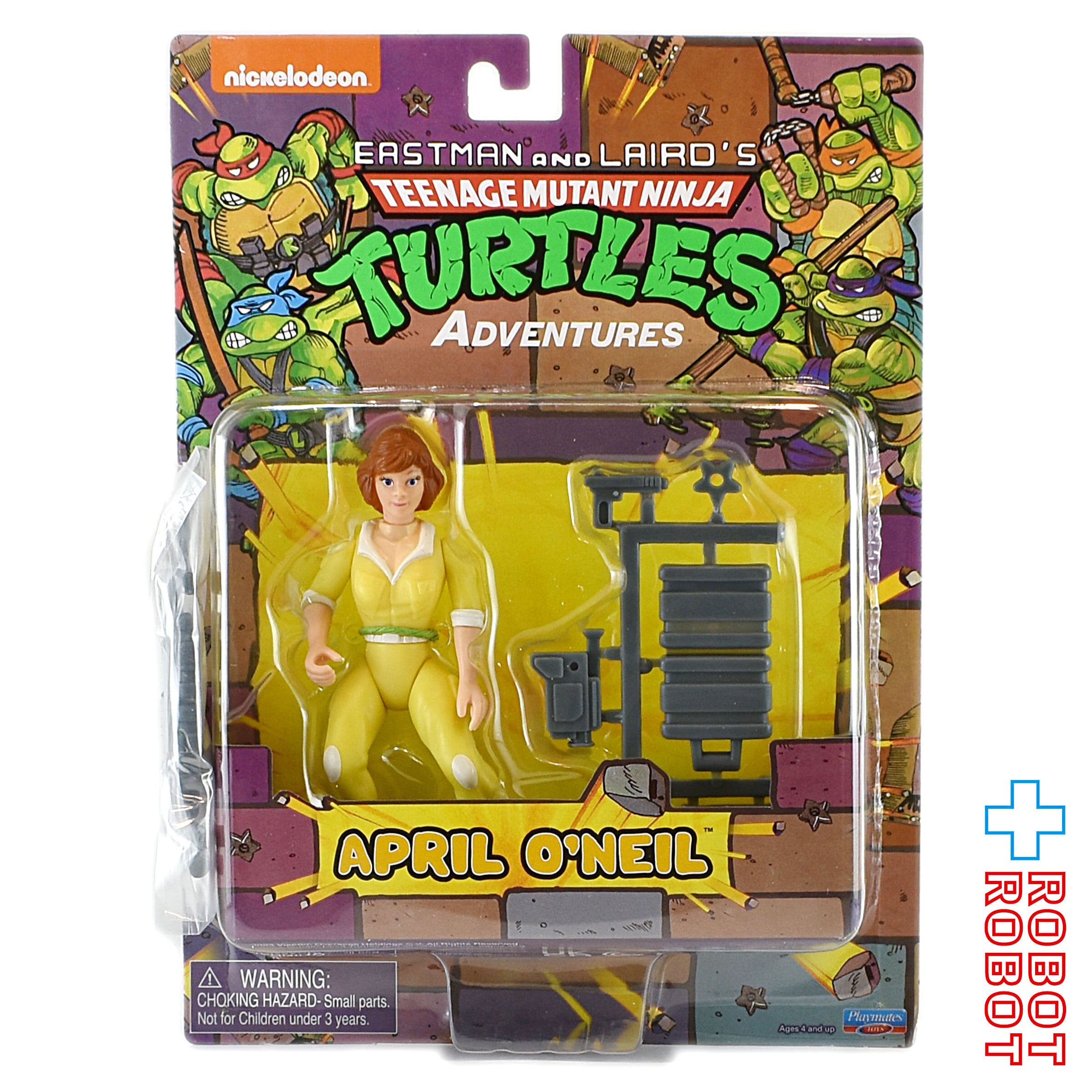 プレイメイツ タートルズ TMNT クラシック アドベンチャーズ エイプリル・オニール アクションフィギュア 未開封