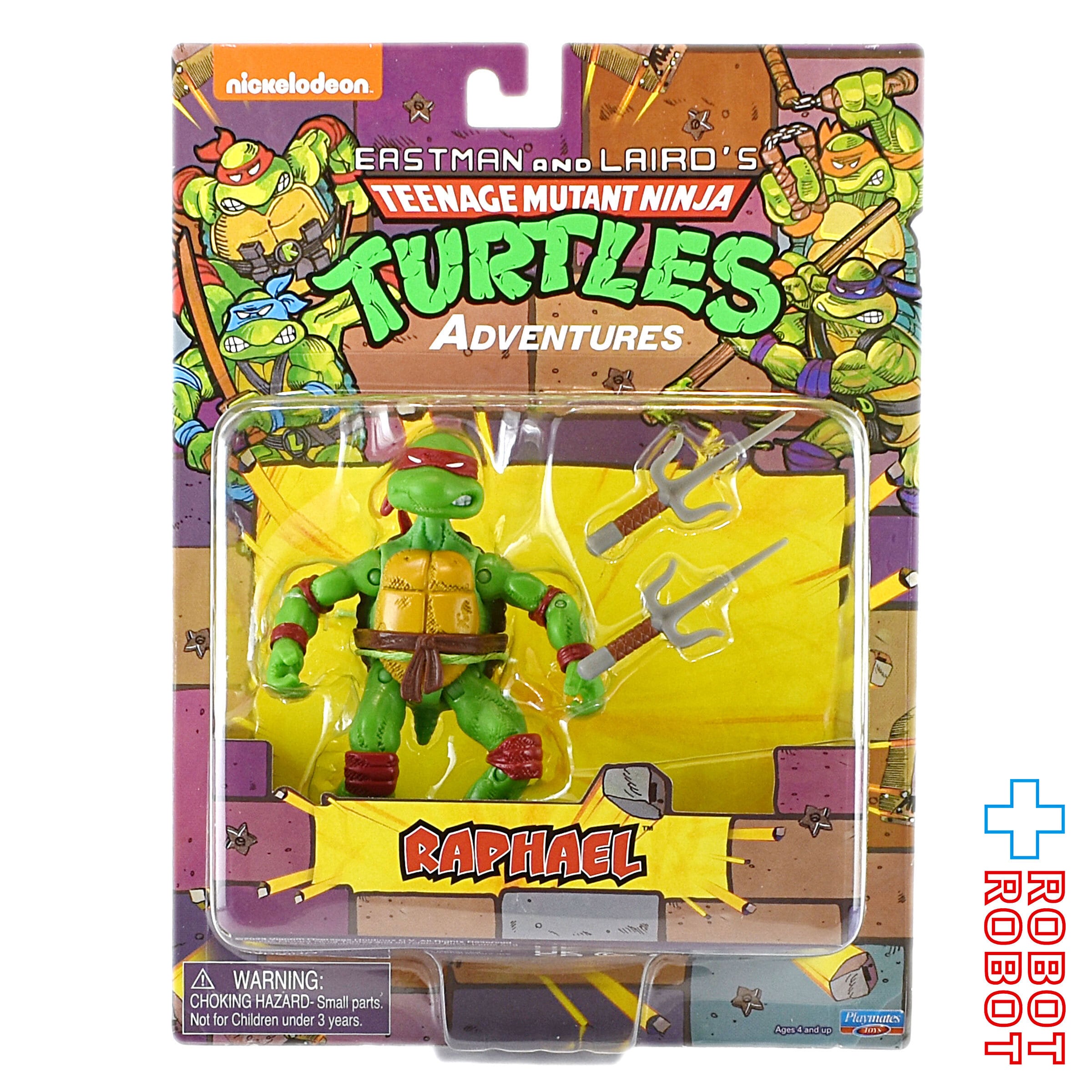 プレイメイツ タートルズ TMNT クラシック アドベンチャーズ ラファエロ アクションフィギュア 未開封
