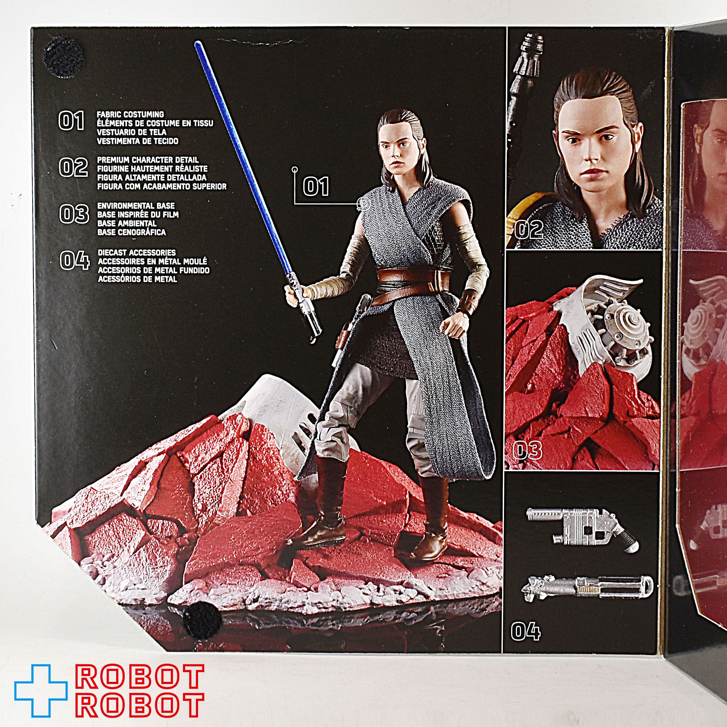 スター・ウォーズ ブラックシリーズ レイ (ジェダイ・トレーニング) DX6インチフィギュア 国内版 未開封 入荷写真