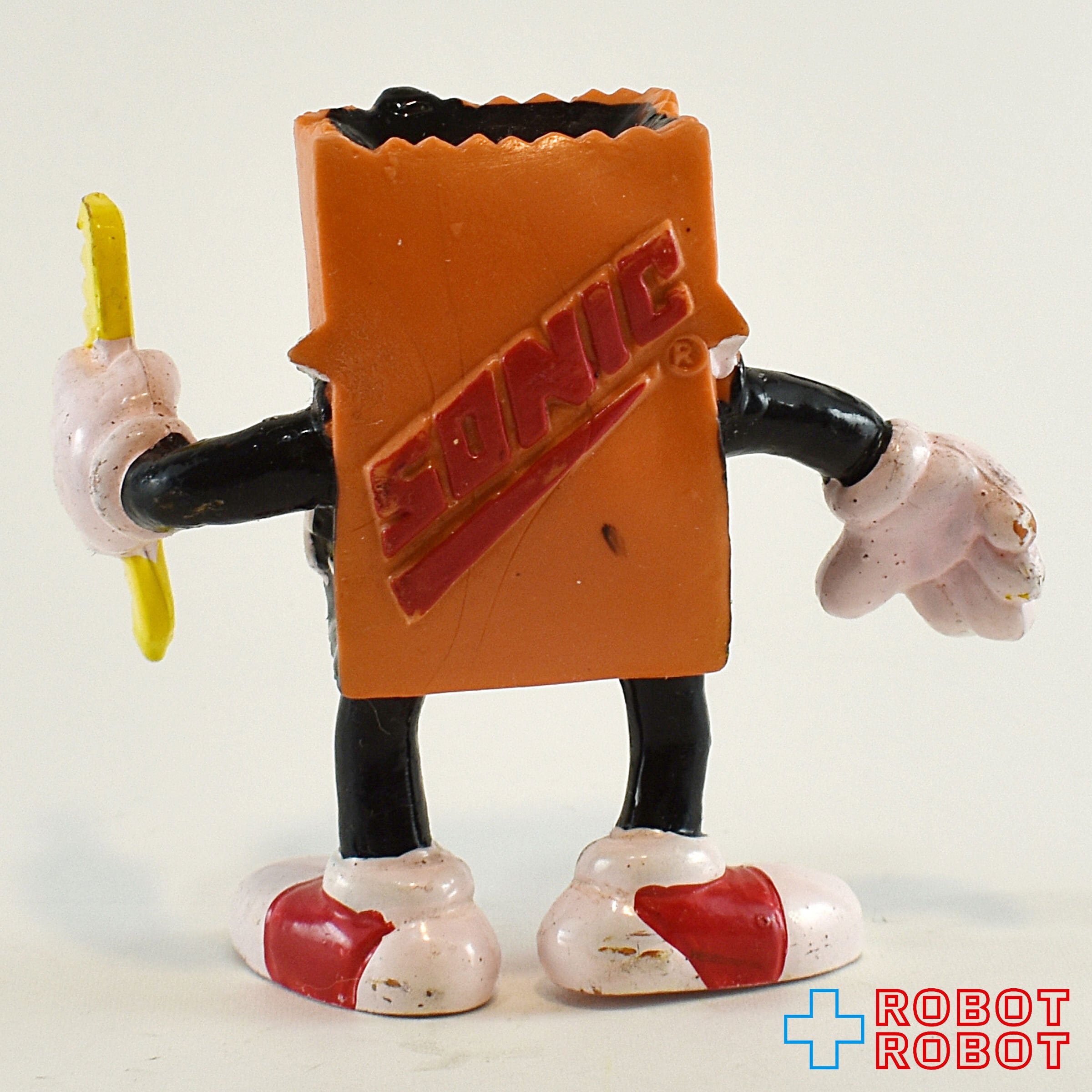 ソニック・ドライブイン ブラウンバッグジュニアズ トゥークール PVCフィギュア ミールトイ 1989 入荷写真