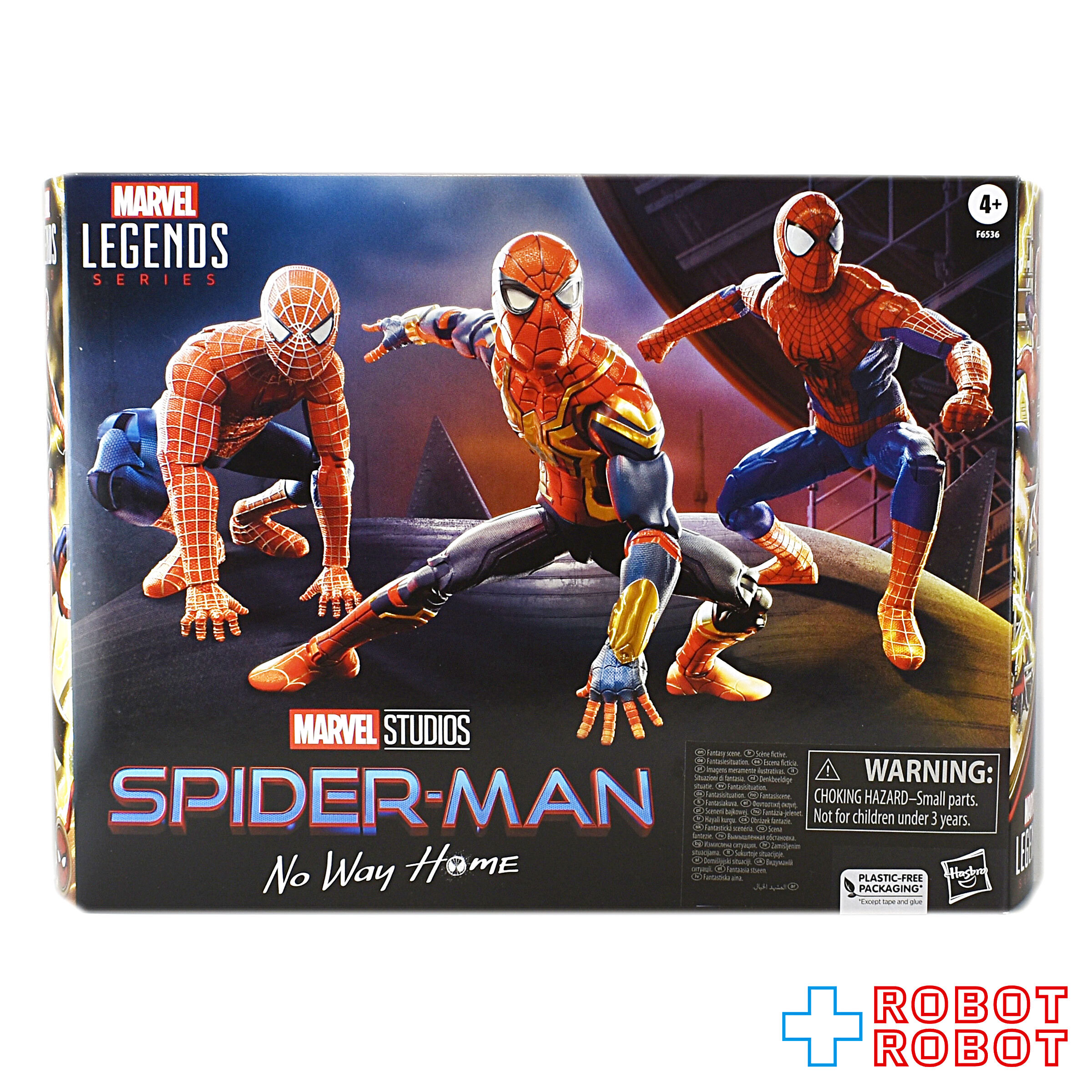 マーベルレジェンド 映画 スパイダーマン ノー・ウェイ・ホーム スパイダーマン 3パック 6インチ アクションフィギュア 国内版 未開封 入荷写真