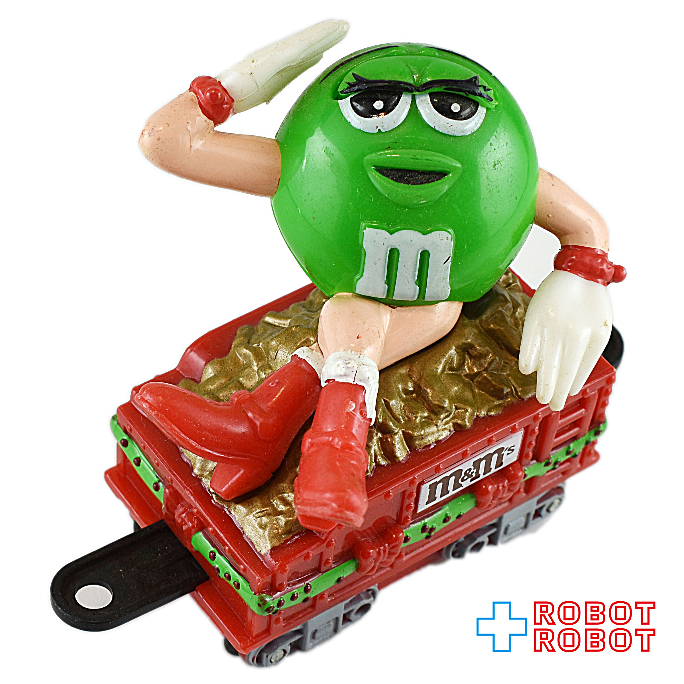 M&M's クリスマス・トレイン・トッパー グリーン 石炭貨車レッド 企業物 入荷写真