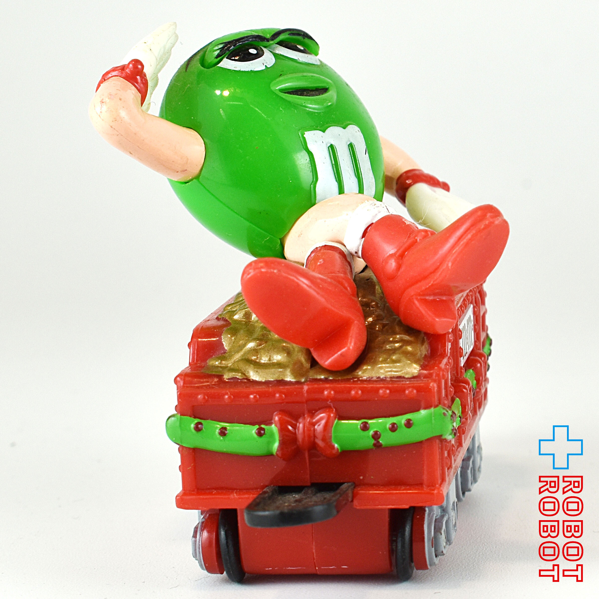 M&M's クリスマス・トレイン・トッパー グリーン 石炭貨車レッド 企業物 入荷写真