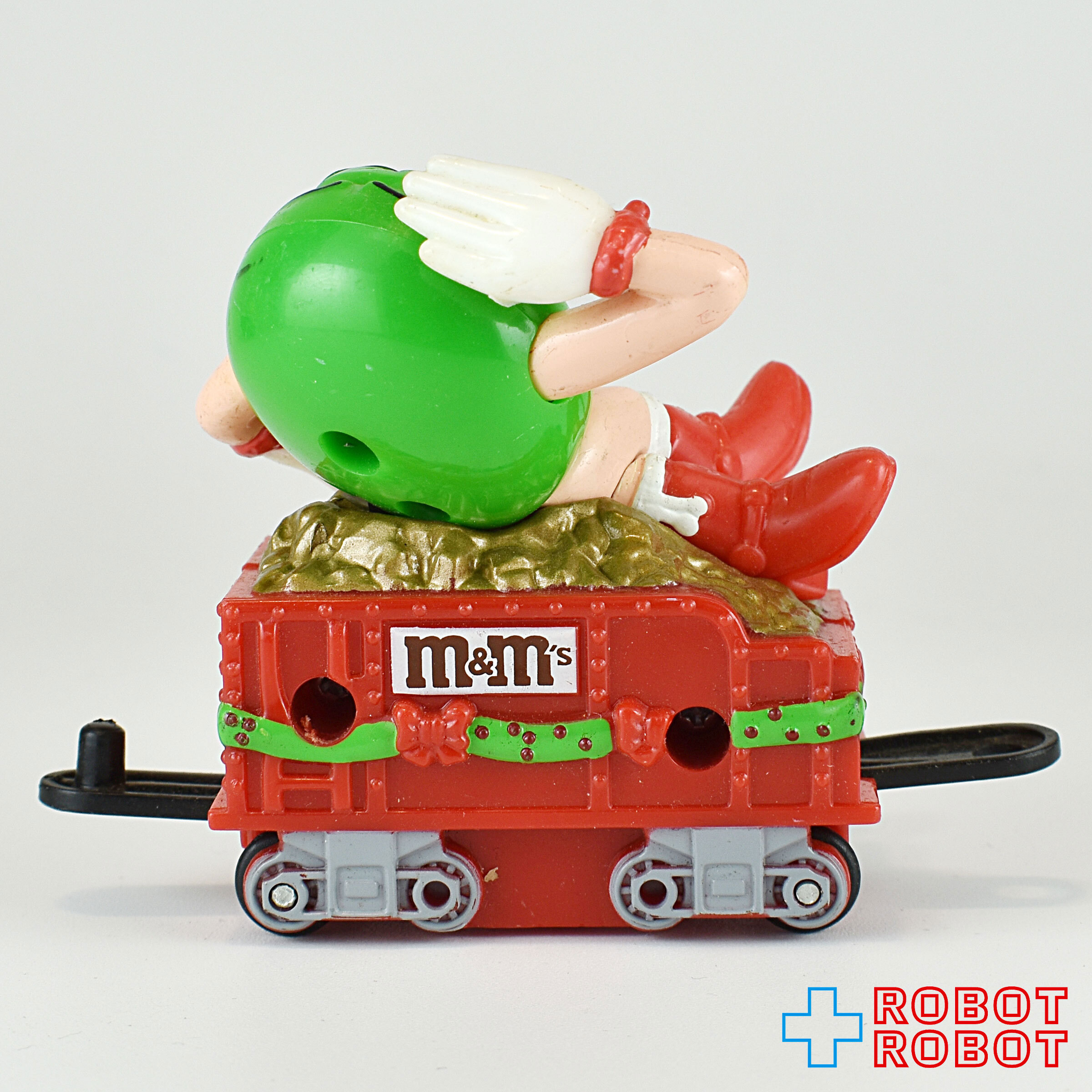 M&M's クリスマス・トレイン・トッパー グリーン 石炭貨車レッド 企業物 入荷写真