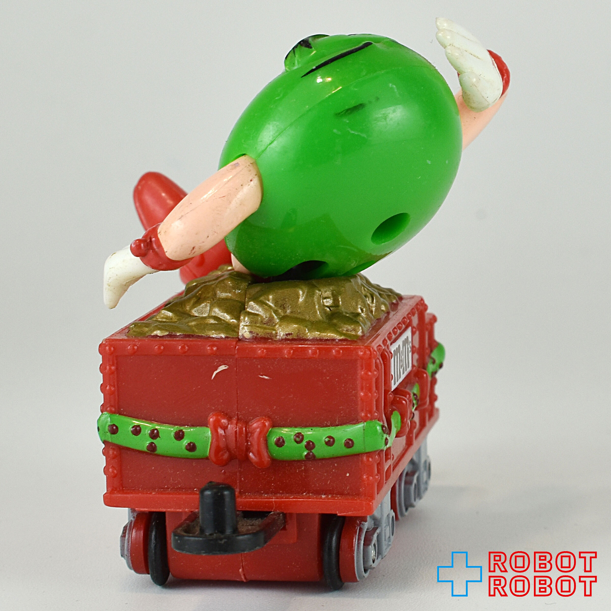 M&M's クリスマス・トレイン・トッパー グリーン 石炭貨車レッド 企業物 入荷写真