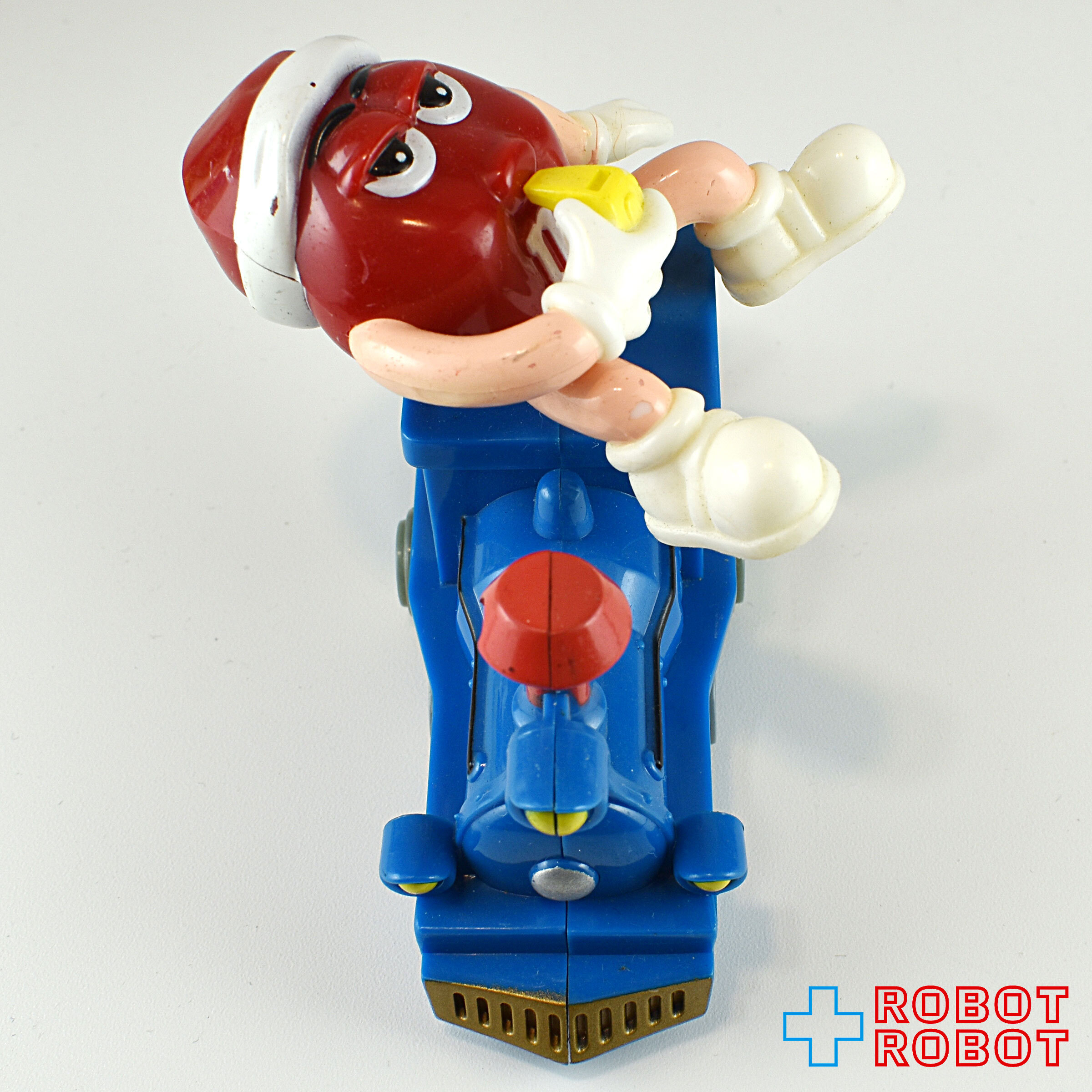 M&M's 2005 クリスマス・トレイン・トッパー レッド サンタハット 青機関車 企業物 入荷写真
