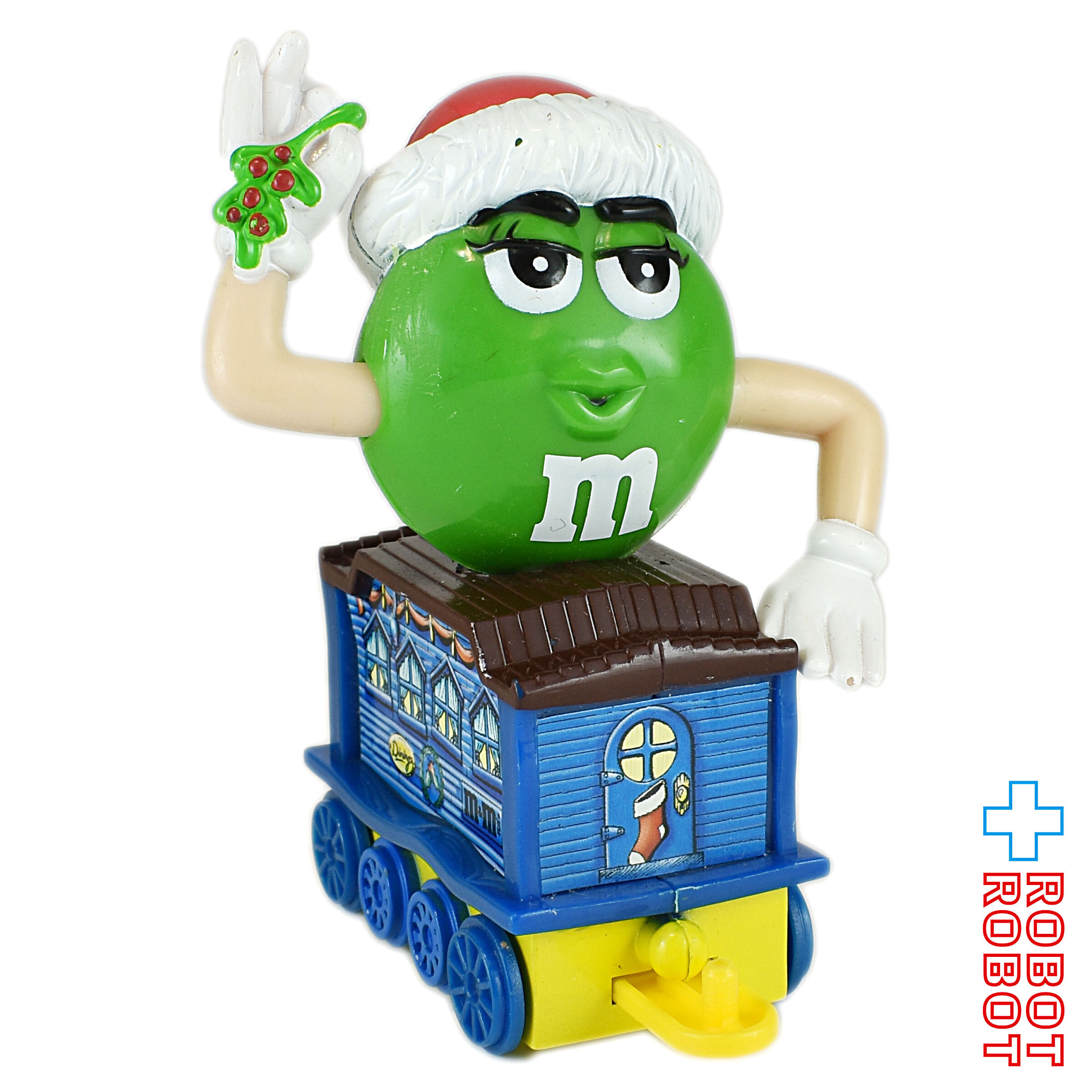 M&M's クリスマス・トレイン・トッパー グリーン 食堂車ブルー 企業物 入荷写真
