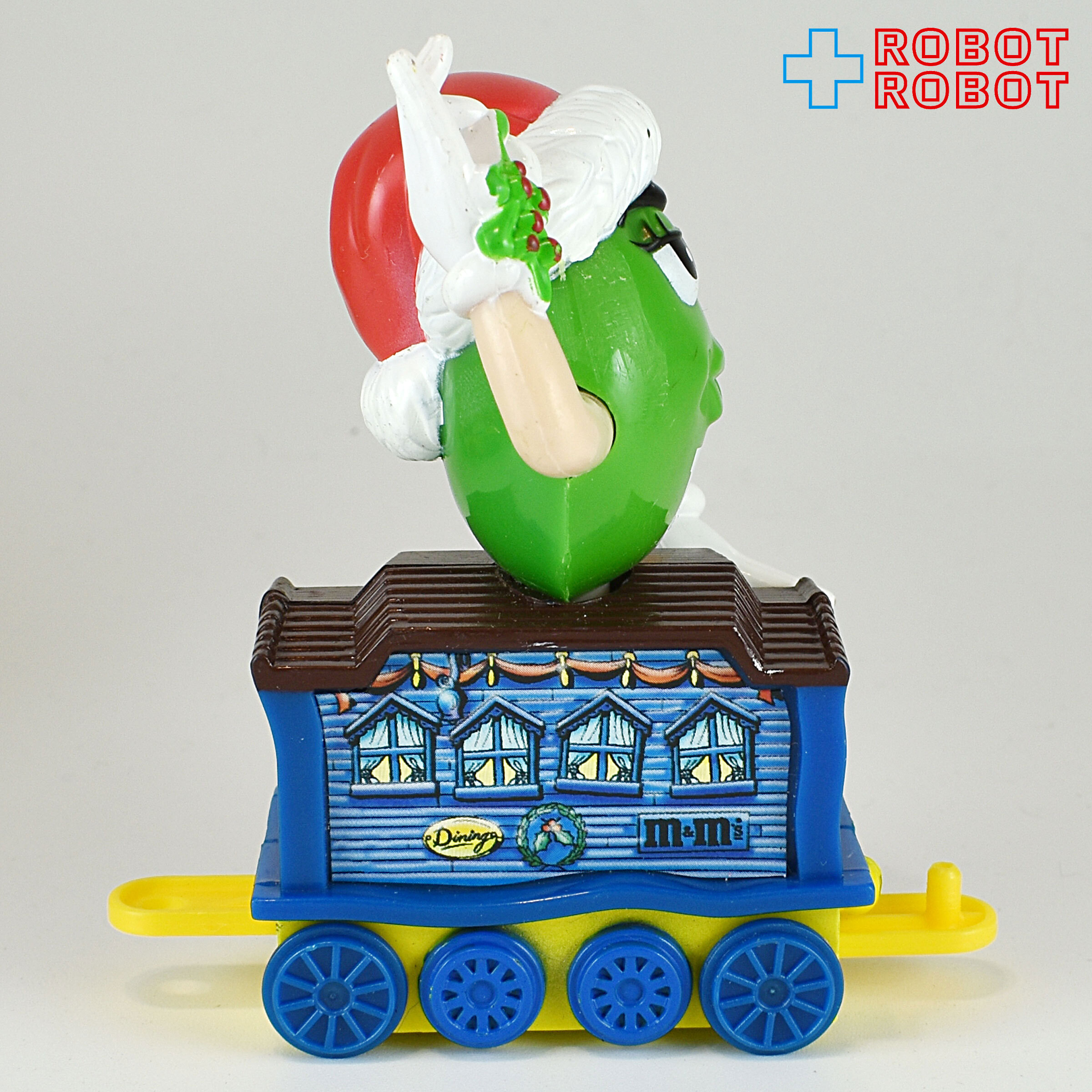 M&M's クリスマス・トレイン・トッパー グリーン 食堂車ブルー 企業物 入荷写真