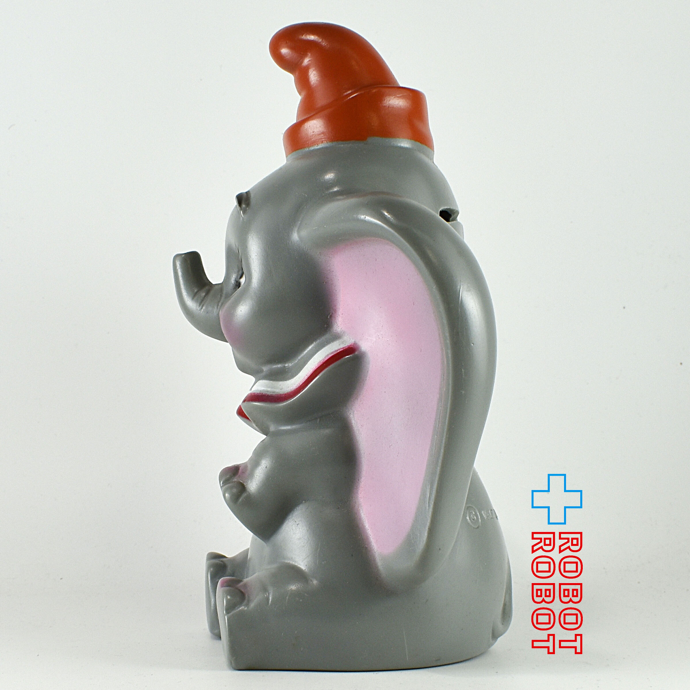 プレイパル デイズニー ダンボ スモール 赤色帽子 ソフビ貯金箱 ウォルトディズニープロダクション 入荷写真