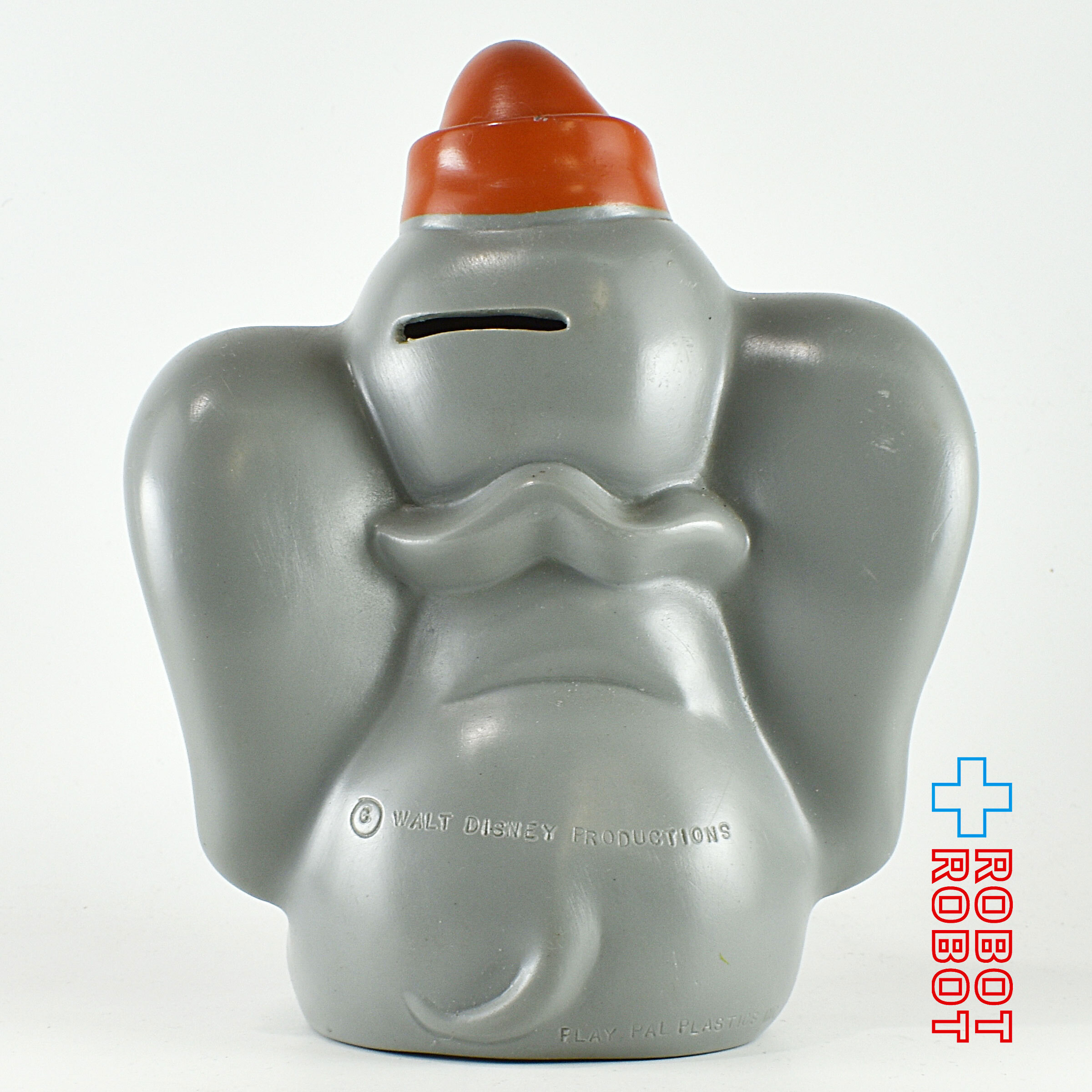 プレイパル デイズニー ダンボ スモール 赤色帽子 ソフビ貯金箱 ウォルトディズニープロダクション 入荷写真