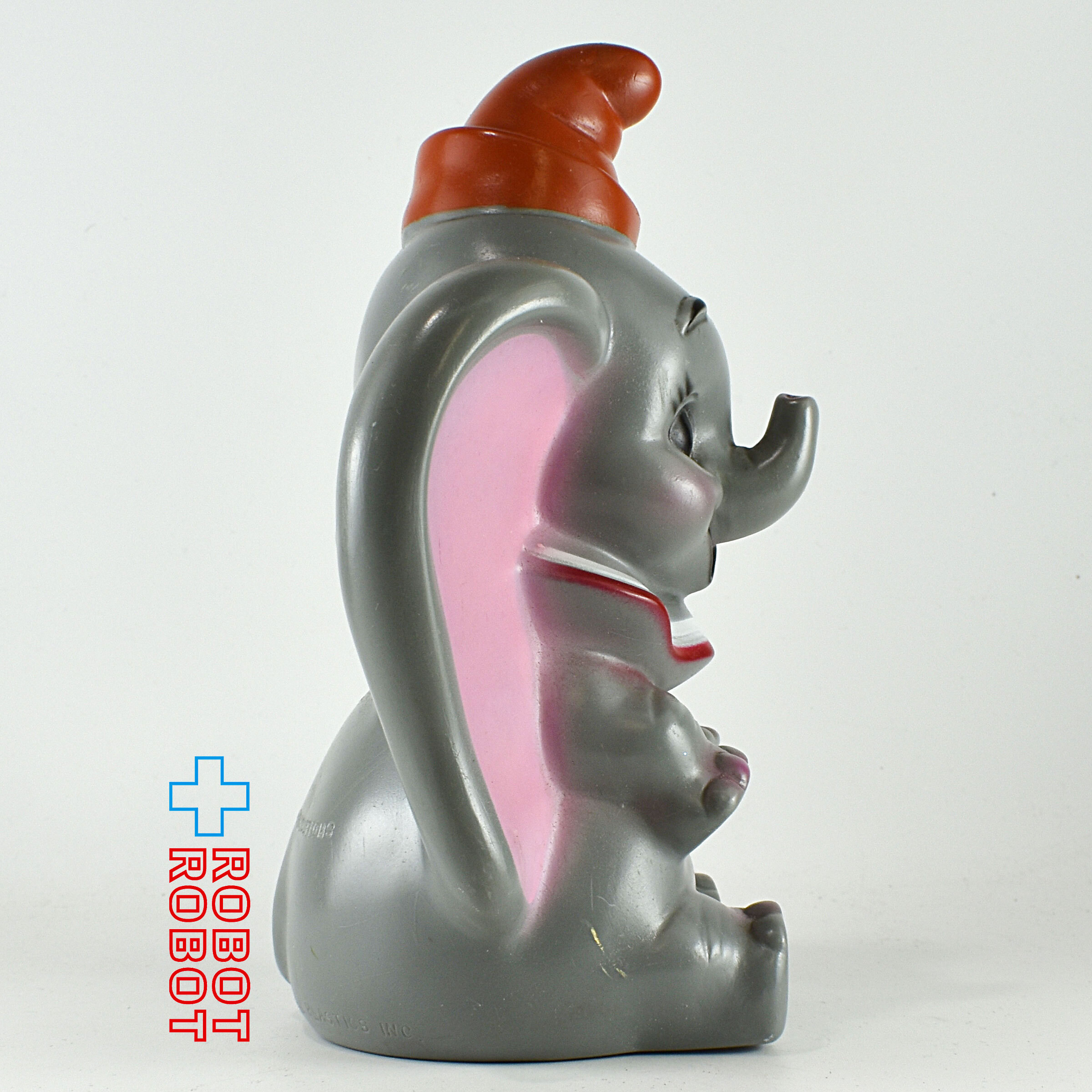 プレイパル デイズニー ダンボ スモール 赤色帽子 ソフビ貯金箱 ウォルトディズニープロダクション 入荷写真