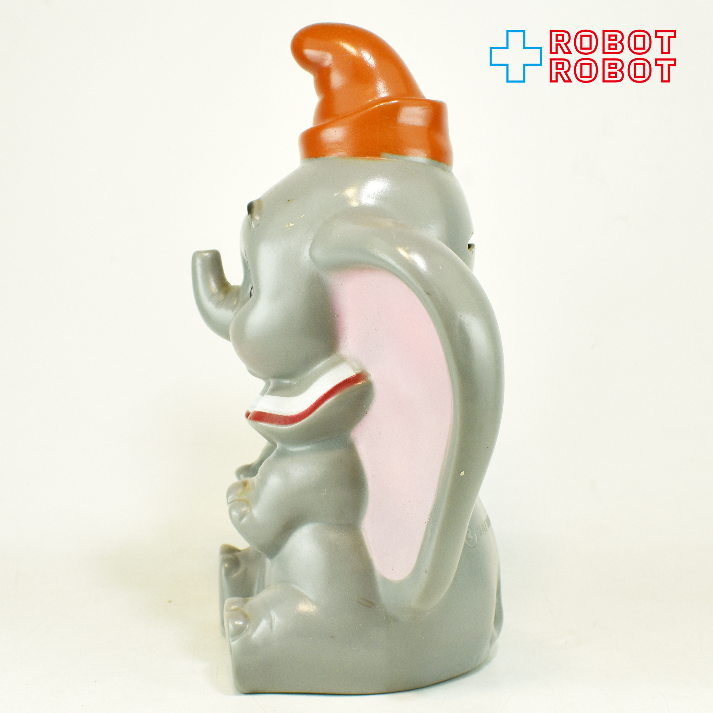プレイパル デイズニー ダンボ スモール 赤色帽子 ソフビ貯金箱 ウォルトディズニープロダクション 入荷写真