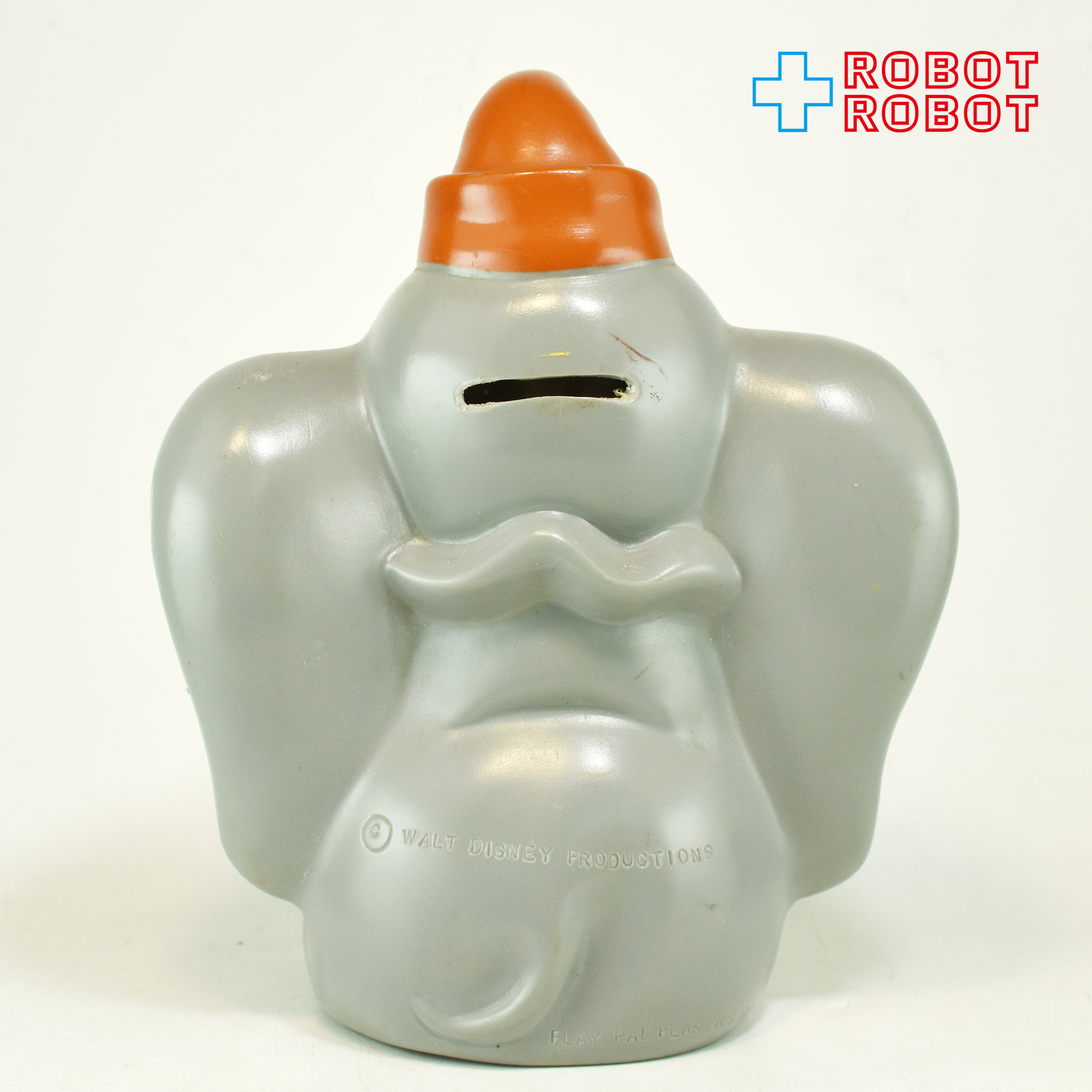 プレイパル デイズニー ダンボ スモール 赤色帽子 ソフビ貯金箱 ウォルトディズニープロダクション 入荷写真