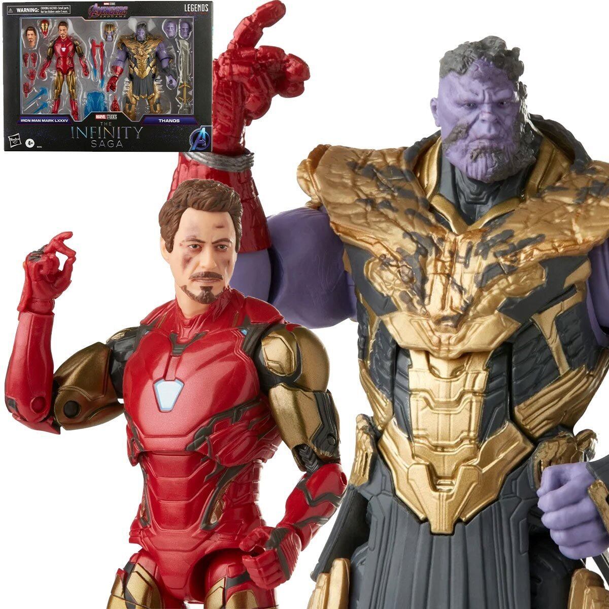 マーベルレジェンド インフィニティ・サーガ アベンジャーズ エンドゲーム アイアンマン マーク85 vs サノス 6インチ アクションフィギュア 未開封 入荷写真