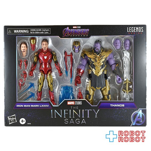 マーベルレジェンド インフィニティ・サーガ アベンジャーズ エンドゲーム アイアンマン マーク85 vs サノス 6インチ アクションフィギュア 未開封 入荷写真