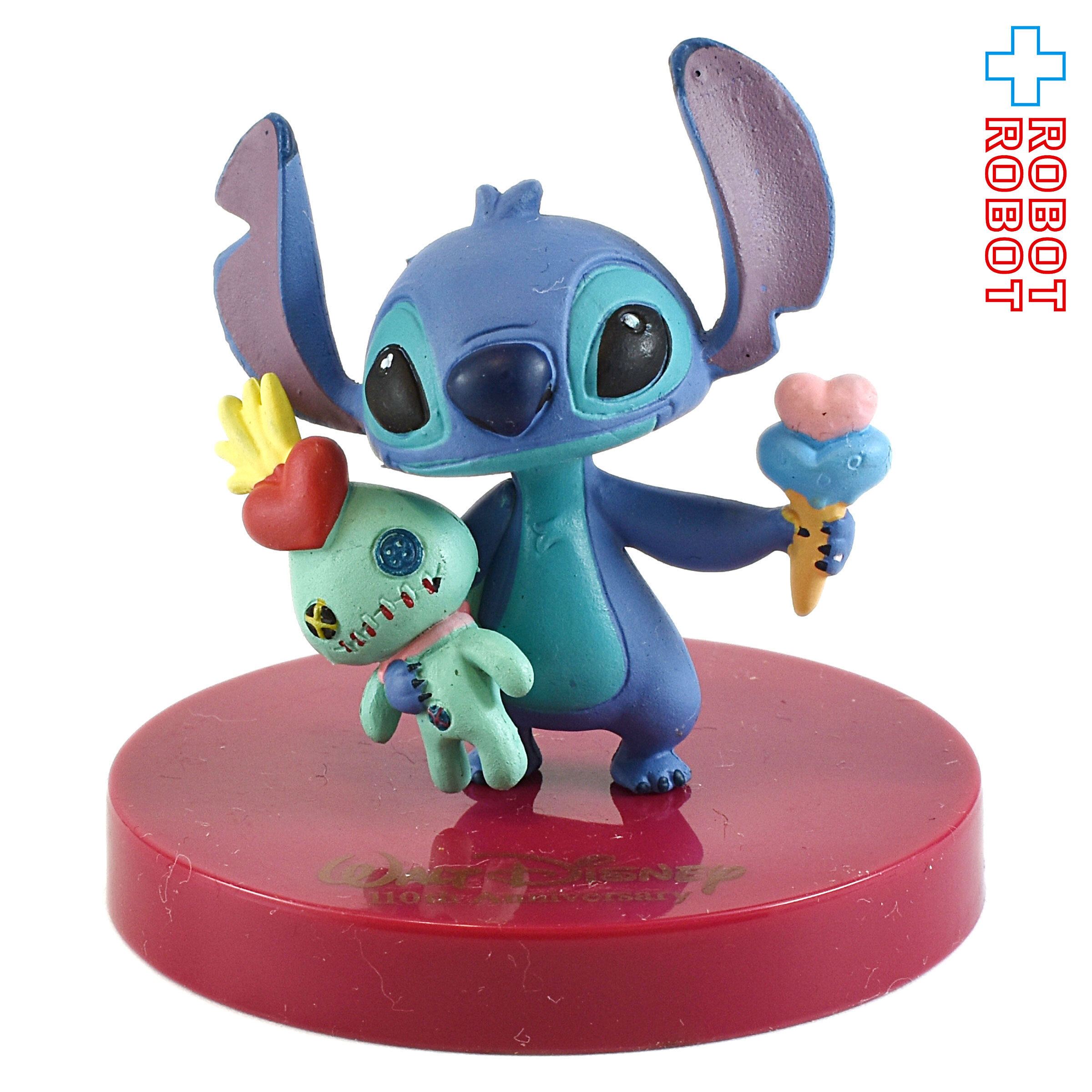 タカラトミー ディズニー キャラクター 110thスタンドフィギュア スティッチ ミニフィギュア 入荷写真