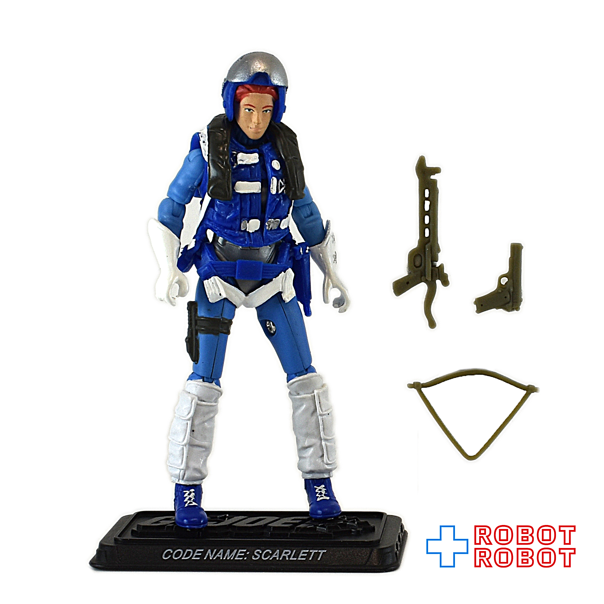 ハズブロ G.I.ジョー GIジョー 25周年 スカーレット 3.75 インチ アクションフィギュア 2009 ルース完品 入荷写真