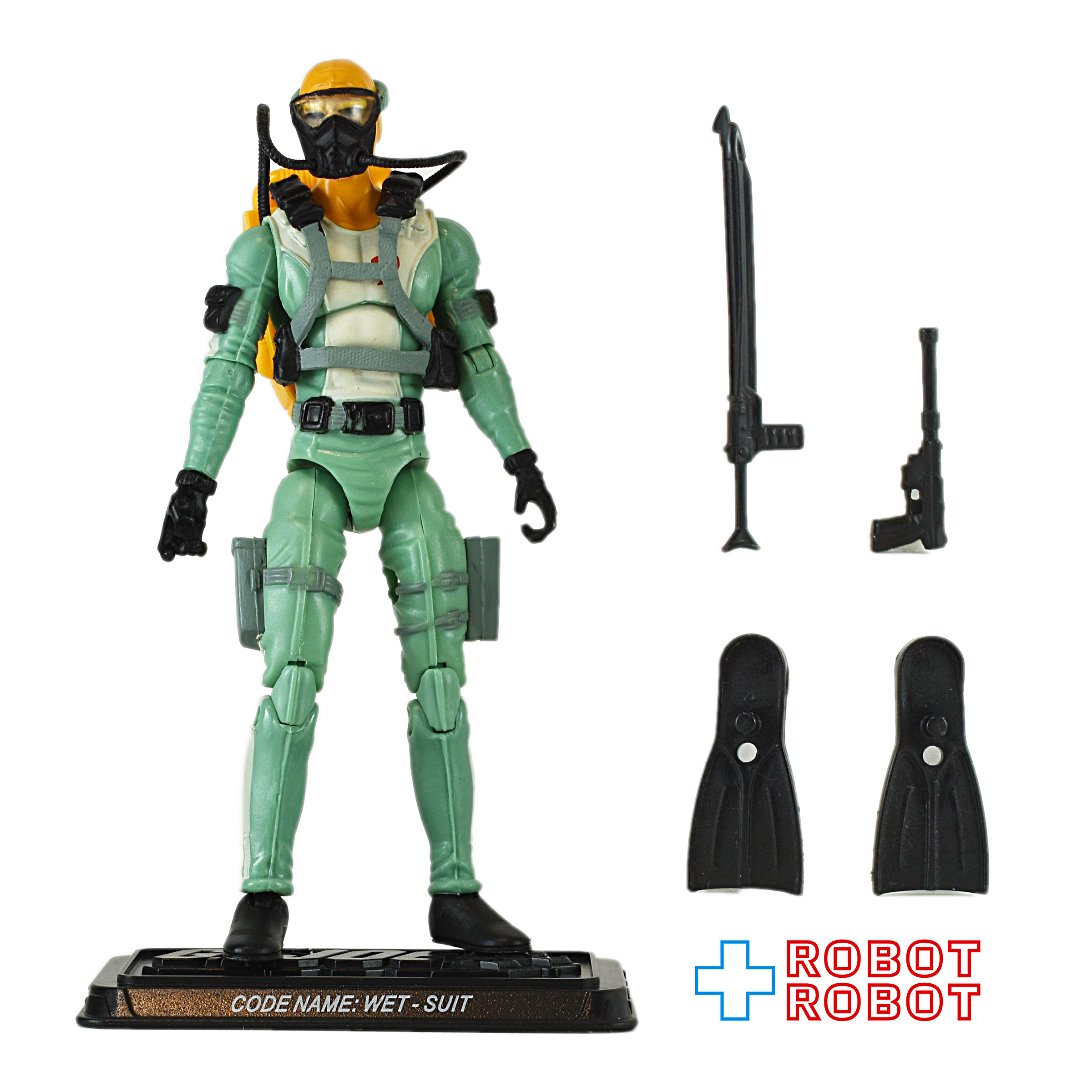 ハズブロ G.I.ジョー GIジョー 25周年 ウェット・スーツ 3.75 インチ アクションフィギュア 2008 ルース欠品 入荷写真