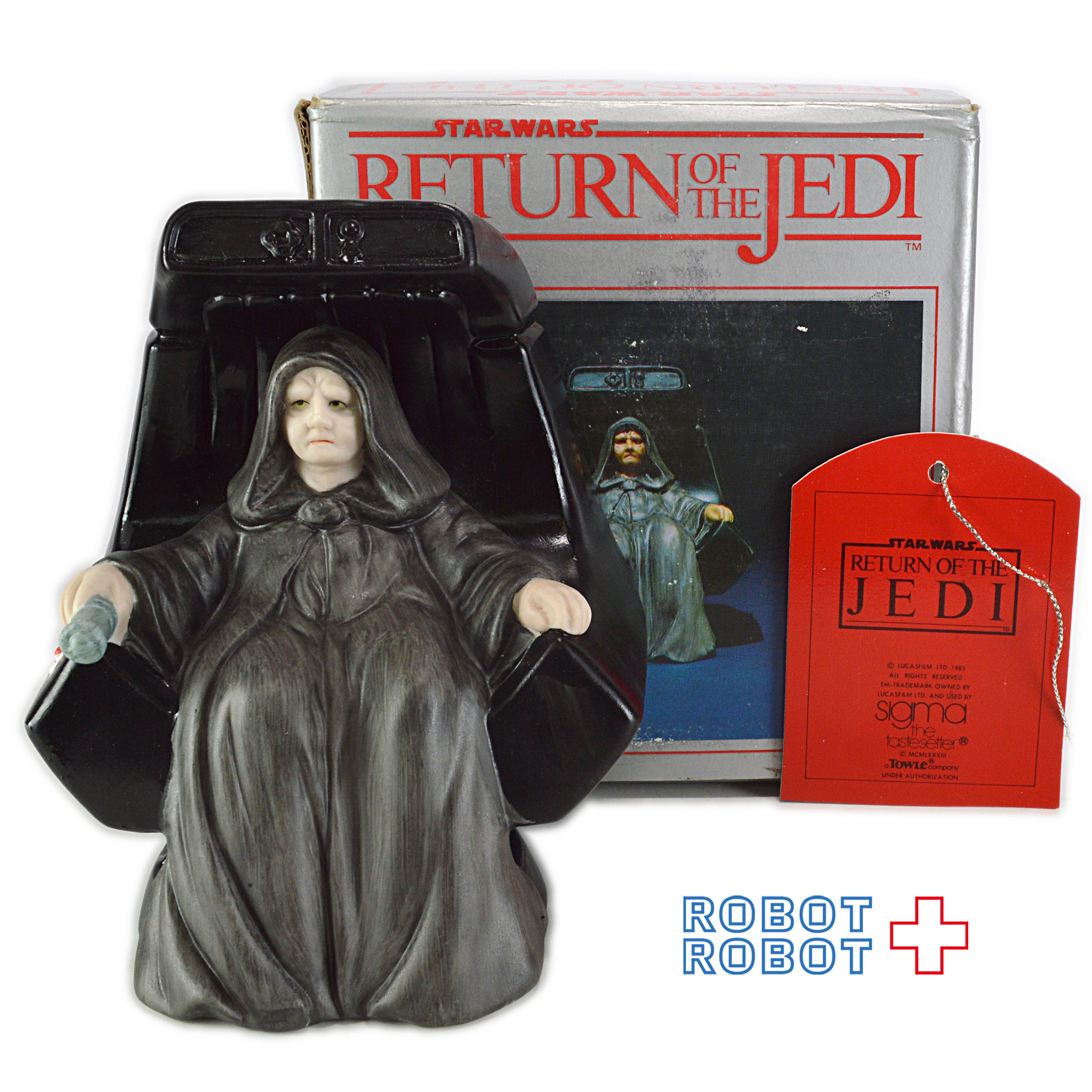 シグマ スター・ウォーズ エンペラー ハンドペイント陶器フィギュア sigma Star Wars GALACTIC EMPEROR Hand Painted Bisquie Porcelain Figurine サイズ：高さ約13センチ 状態を写真にてご確認ください。 入荷写真