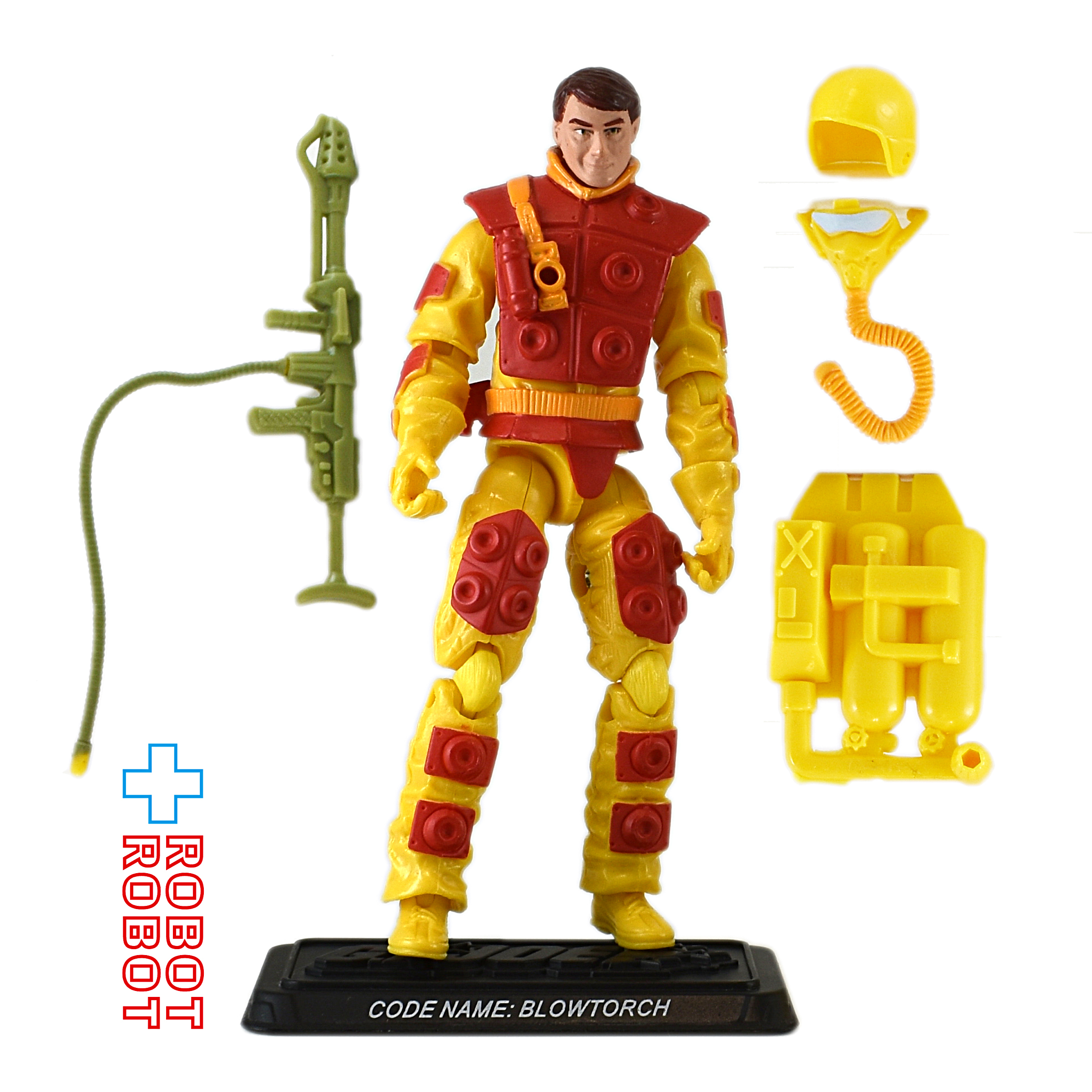 ハズブロ G.I.ジョー GIジョー 25周年 フレームスロワー ( ブロウトーチ ) 3.75 インチ アクションフィギュア 2009 ルース 欠品 入荷写真