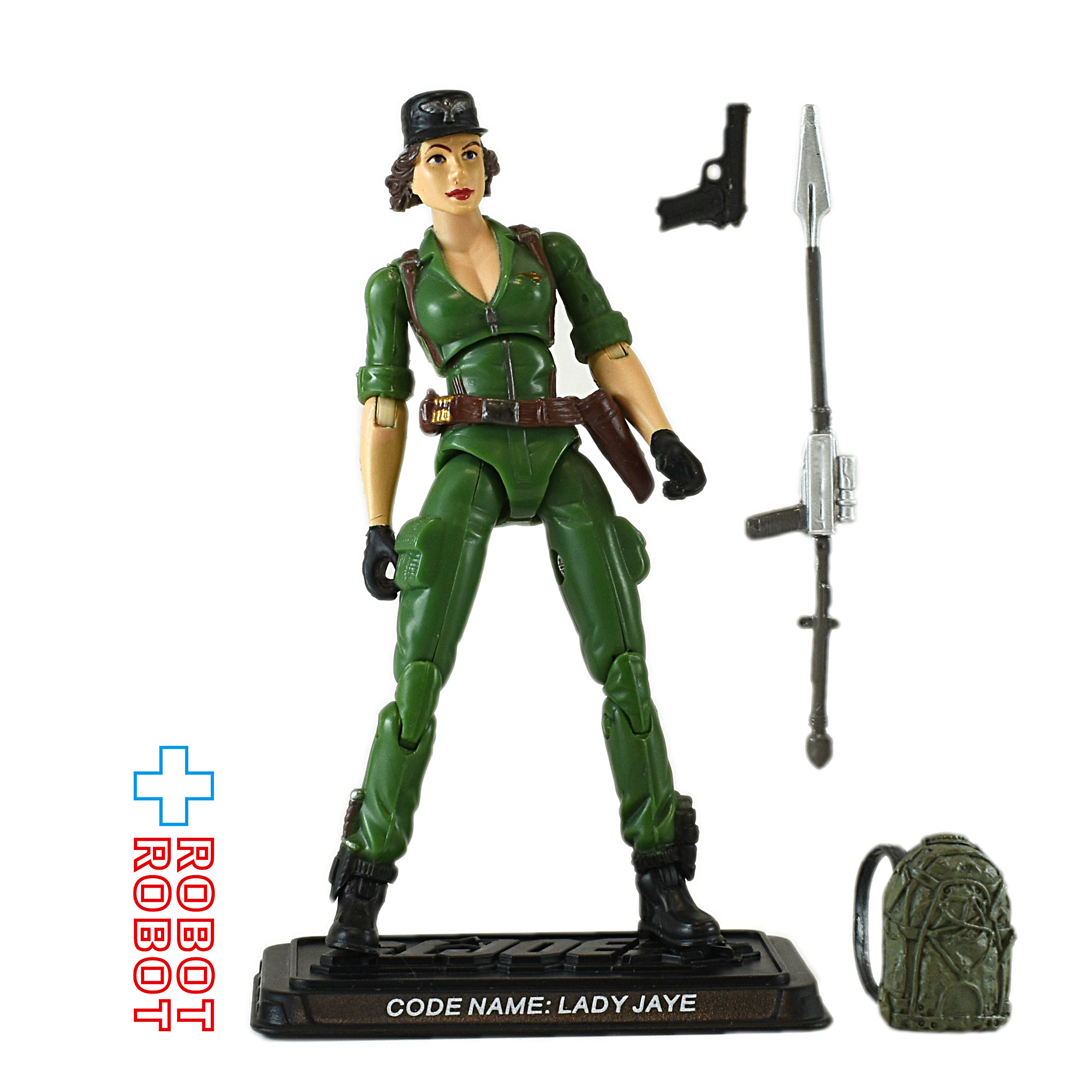ハズブロ G.I.ジョー GIジョー 25周年 コバートオペレーション (レディ・ジェイ ) 3.75 インチ アクションフィギュア 2007 ルース完品 入荷写真