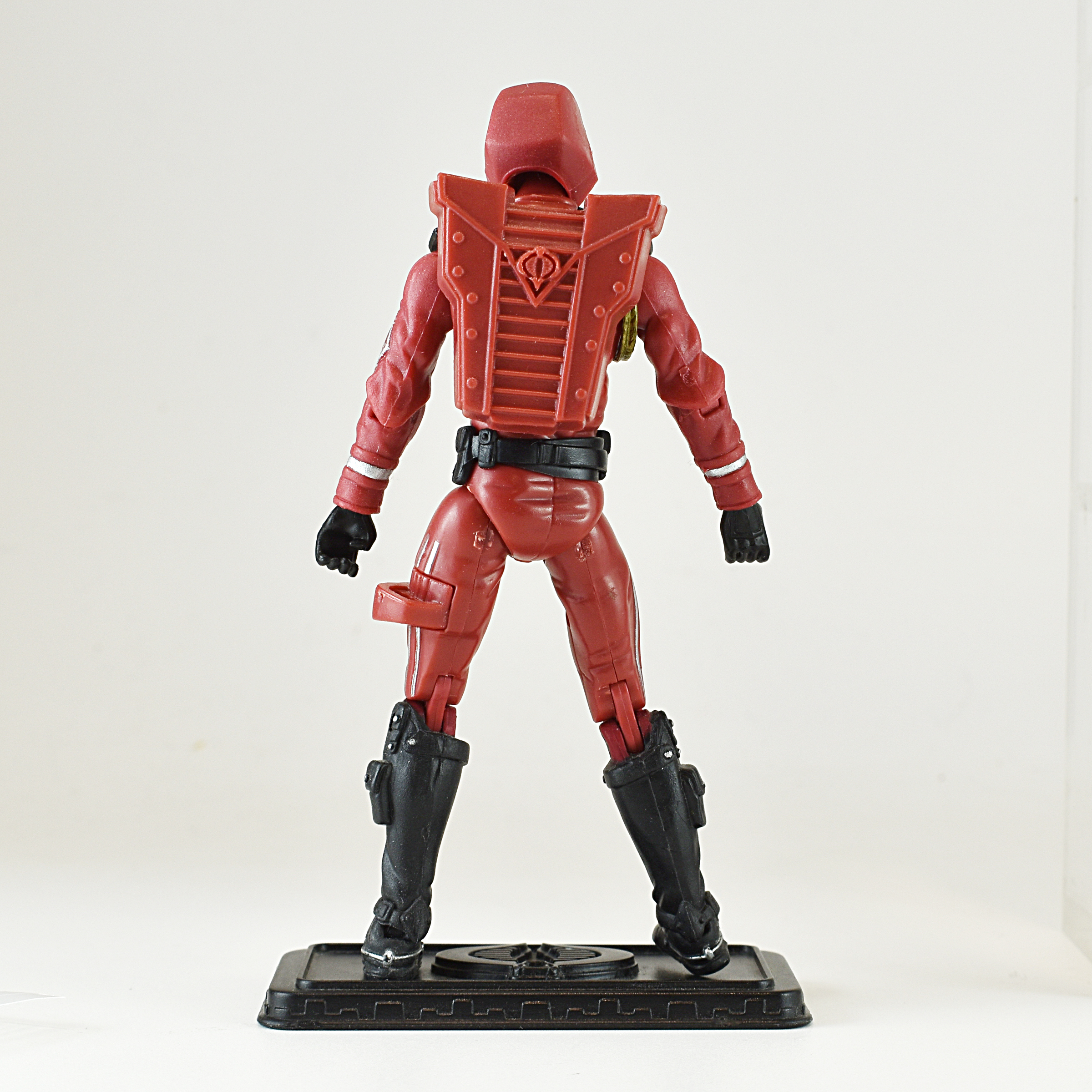 ハズブロ G.I.ジョー GIジョー 25周年コブラ コブラエリートトルーパー ( クリムゾンガード ) 3.75 インチ アクションフィギュア 2008 ルース完品 入荷写真