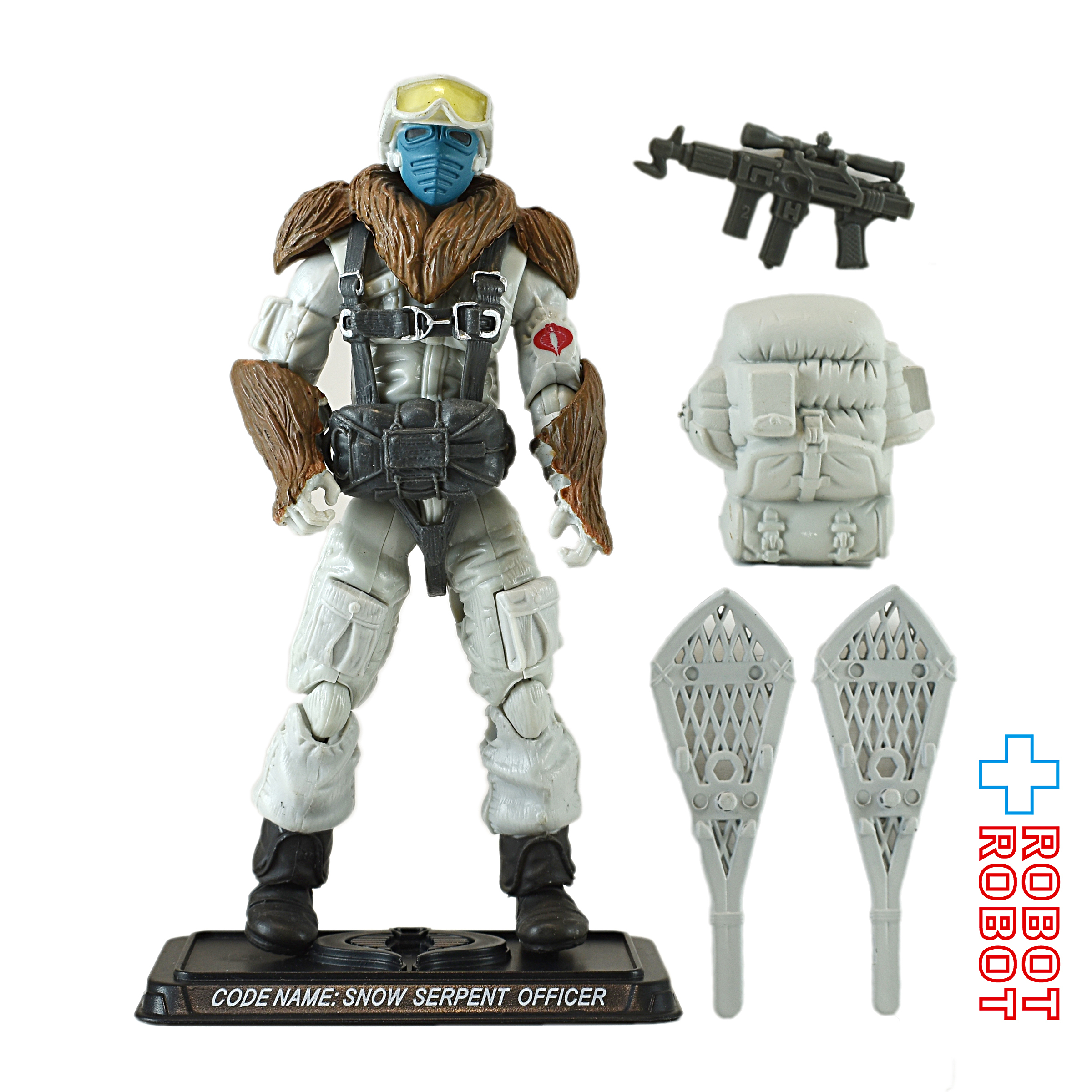 ハズブロ G.I.ジョー GIジョー 25周年コブラ コブラポーラーアサルト ( スノーサーペント ) 3.75 インチ アクションフィギュア 2008 ルース完品 入荷写真