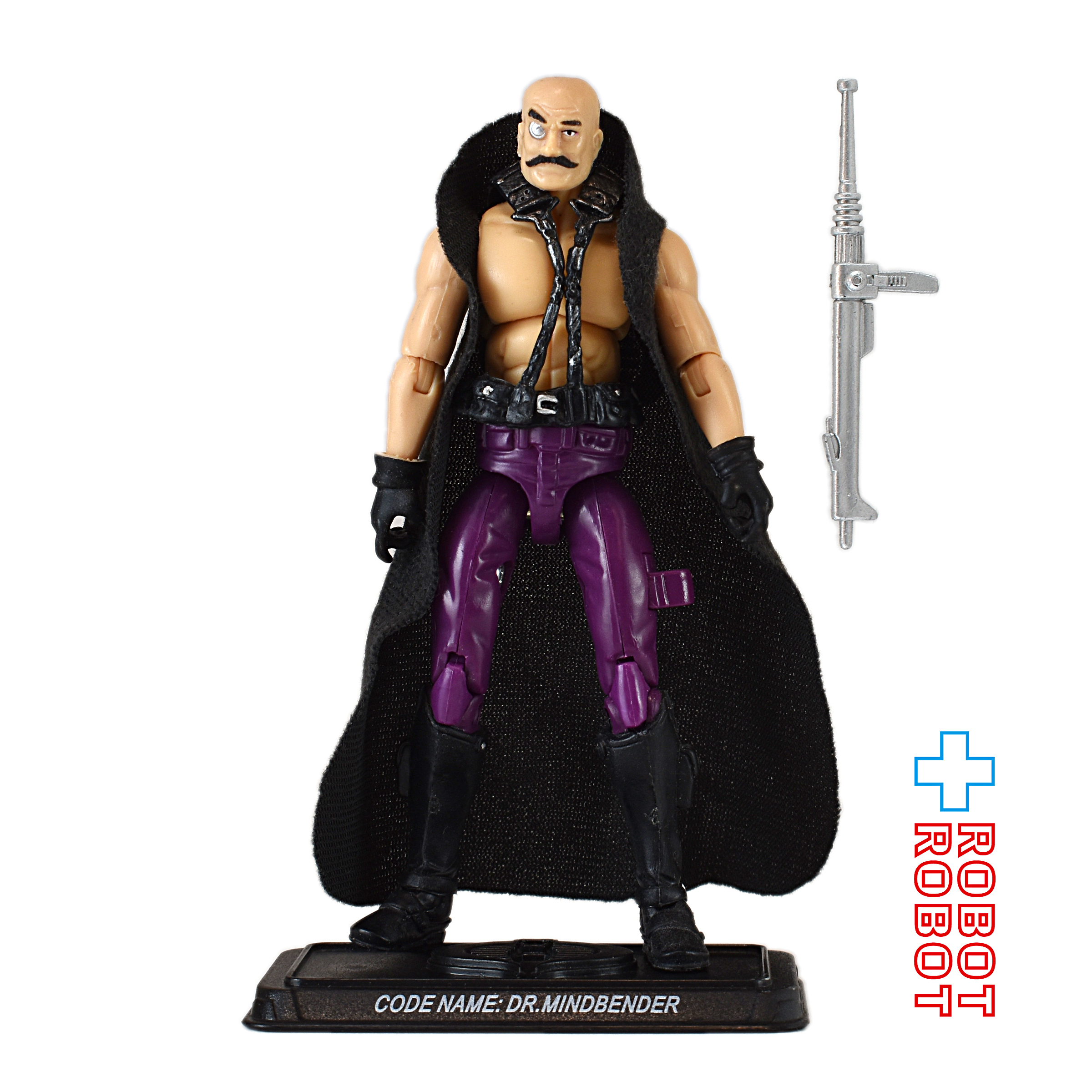 ハズブロ G.I.ジョー GIジョー 25周年コブラ DR.マインドベンダー 3.75 インチ アクションフィギュア 2009 ルース完品 入荷写真