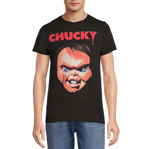 チャイルド・プレイ チャッキー グラフィック Tシャツ 黒 U.S.A.size L 入荷写真