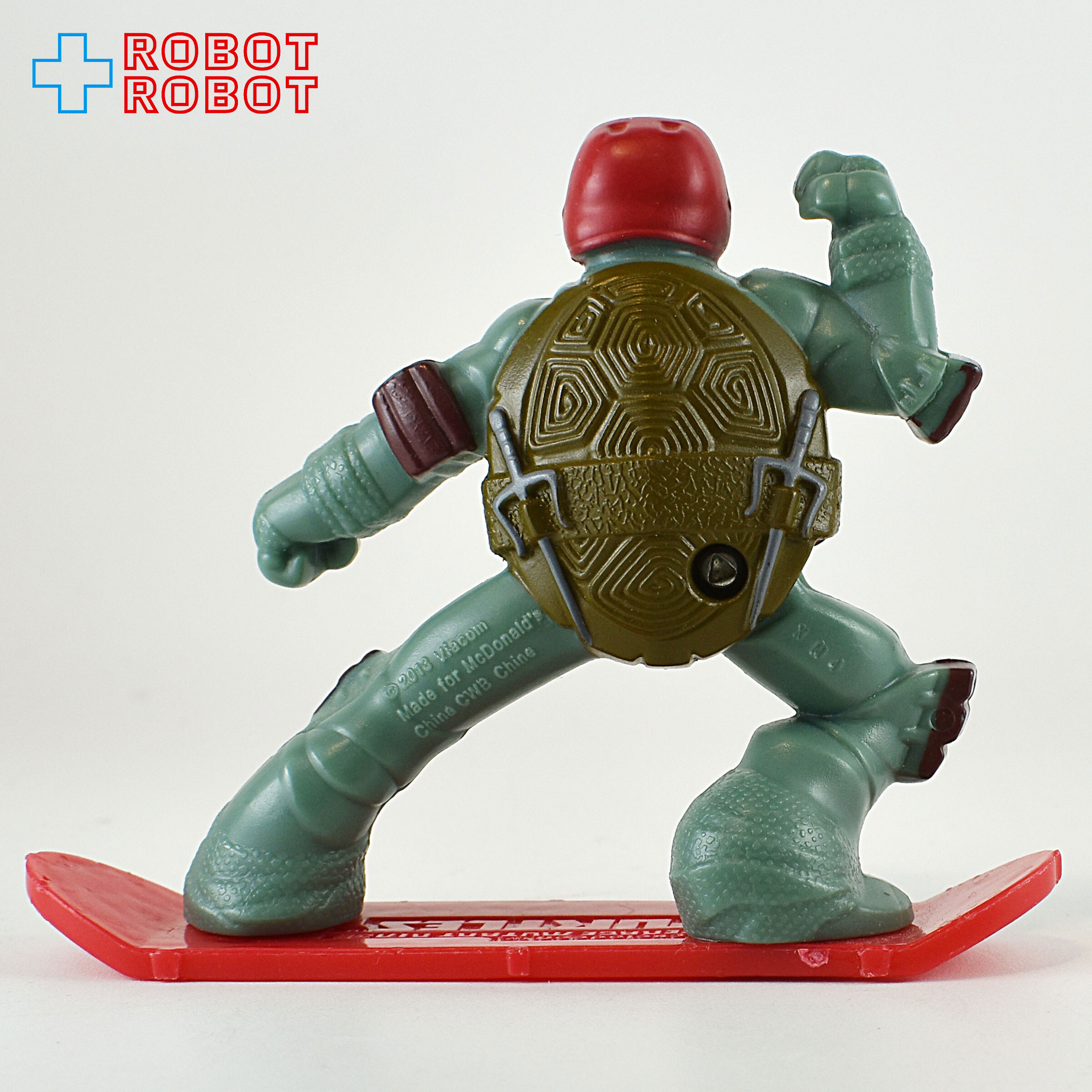 マクドナルド タートルズ #3 ラファエロ フィギュア ハッピーミールトイ 2013 入荷写真