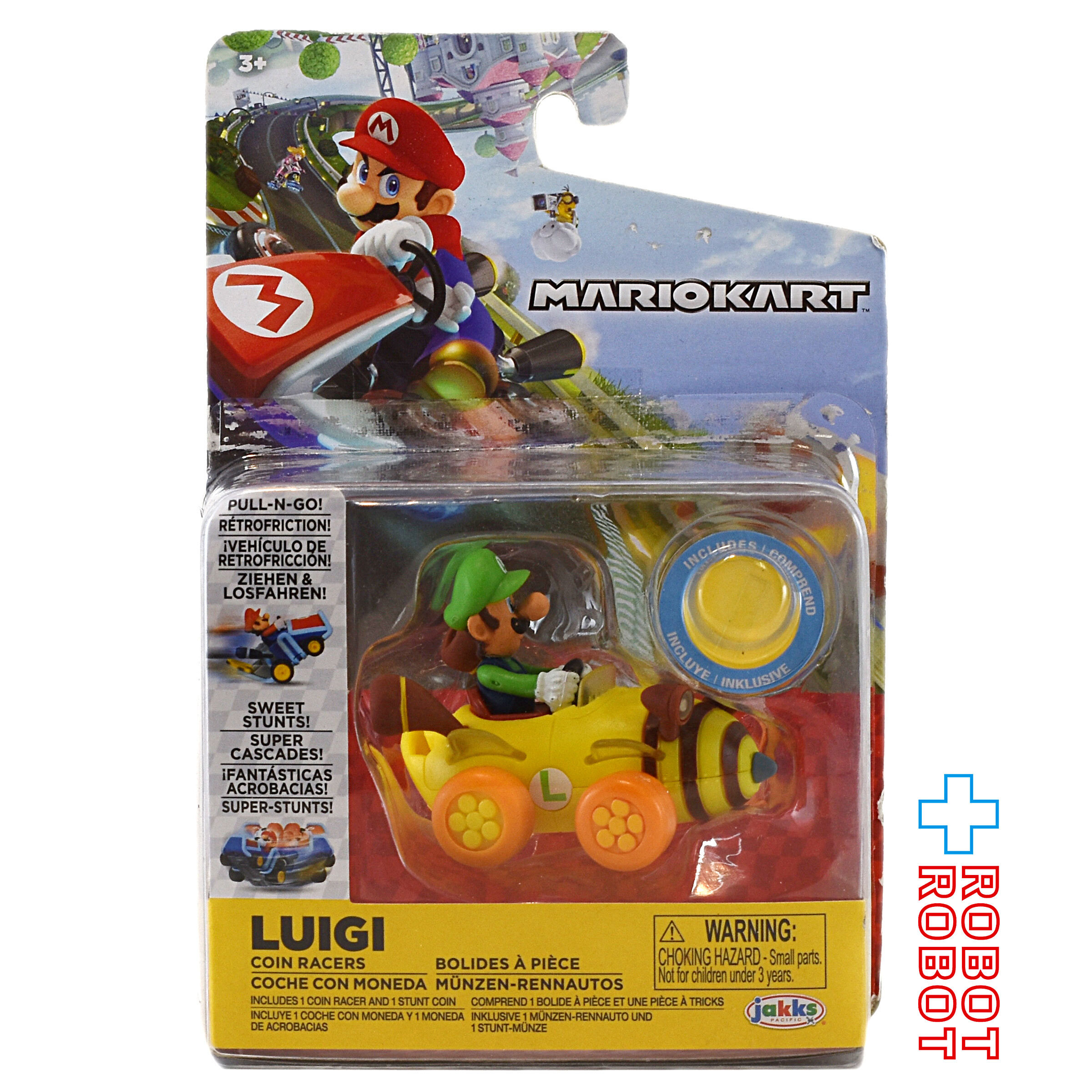マリオカート コインレーサー ルイージ ミニカー 開封 入荷写真