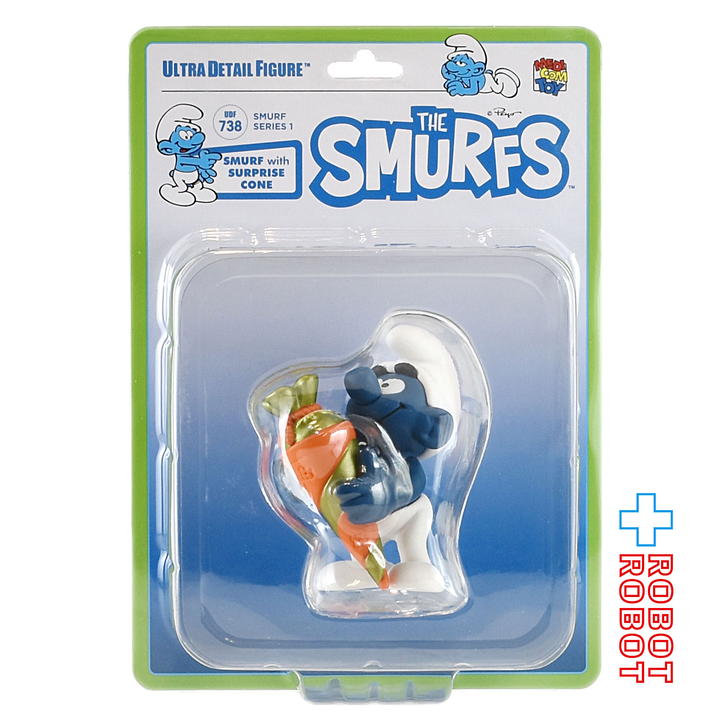 メディコム UDF スマーフ シリーズ1 SMURF with SURPRISE CONE 未開封 入荷写真