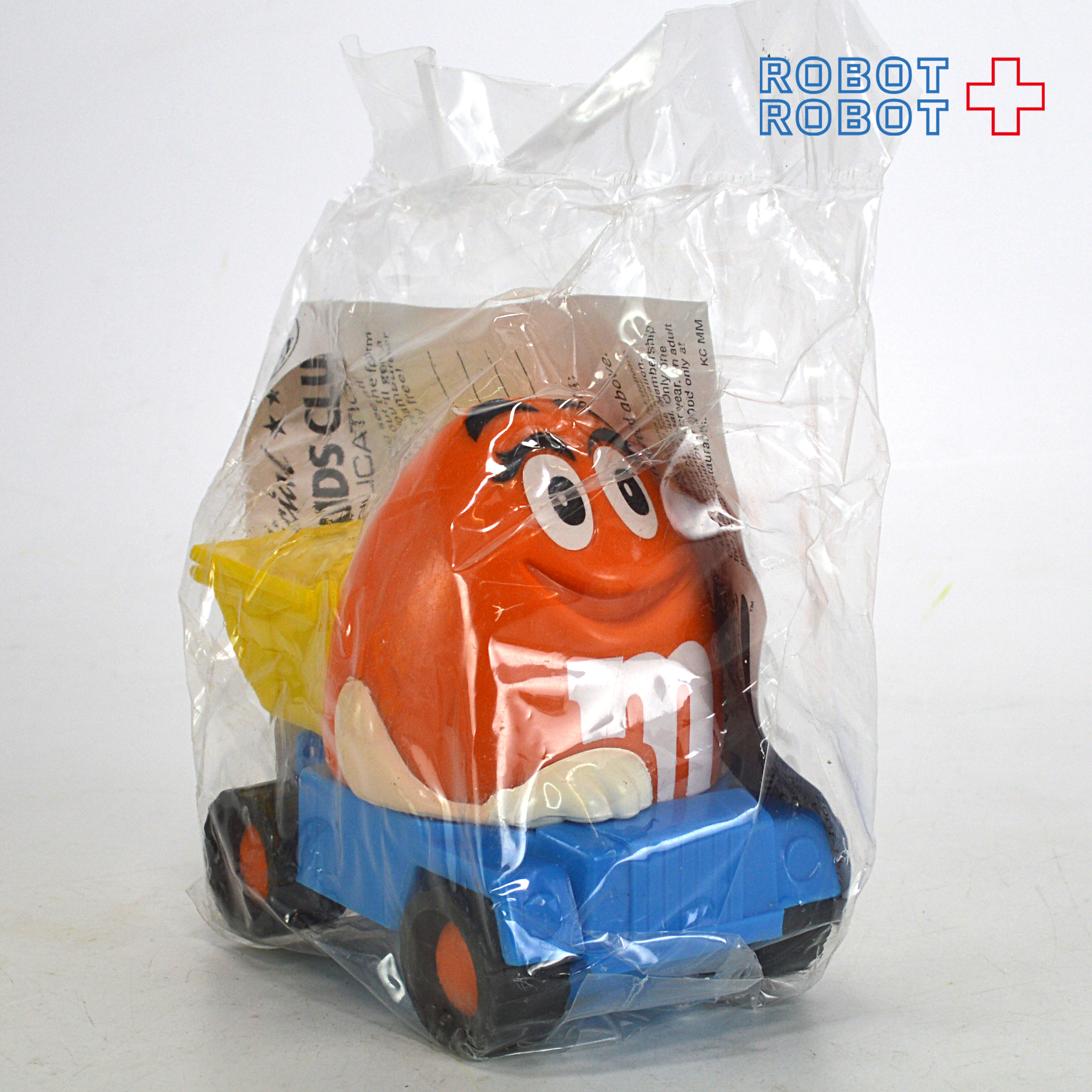 m&m's バーガーキング・キッズミールトイ オレンジ 1997 袋入 企業物 入荷写真