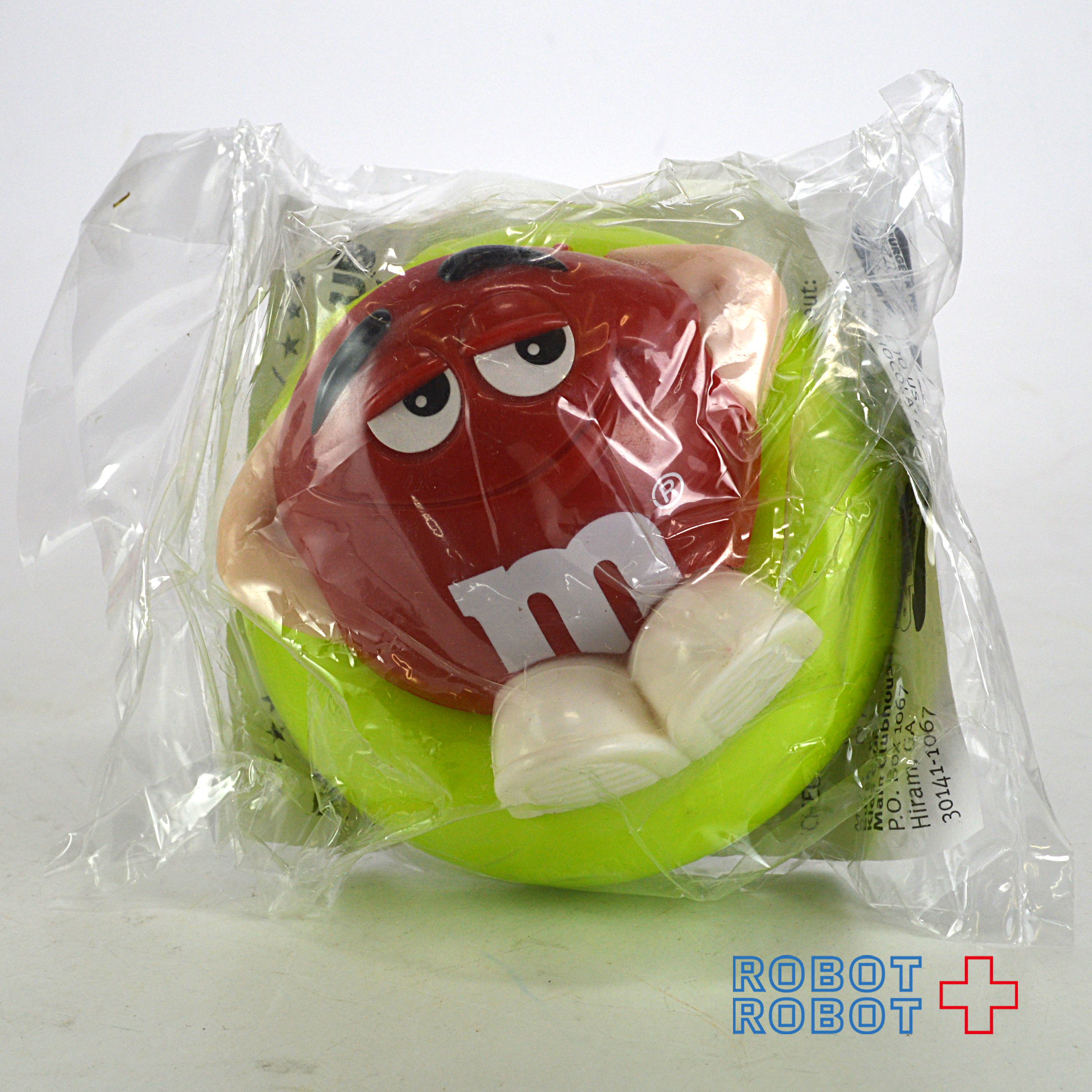 m&m's バーガーキング・キッズミールトイ 赤 1997 袋入 企業物 入荷写真