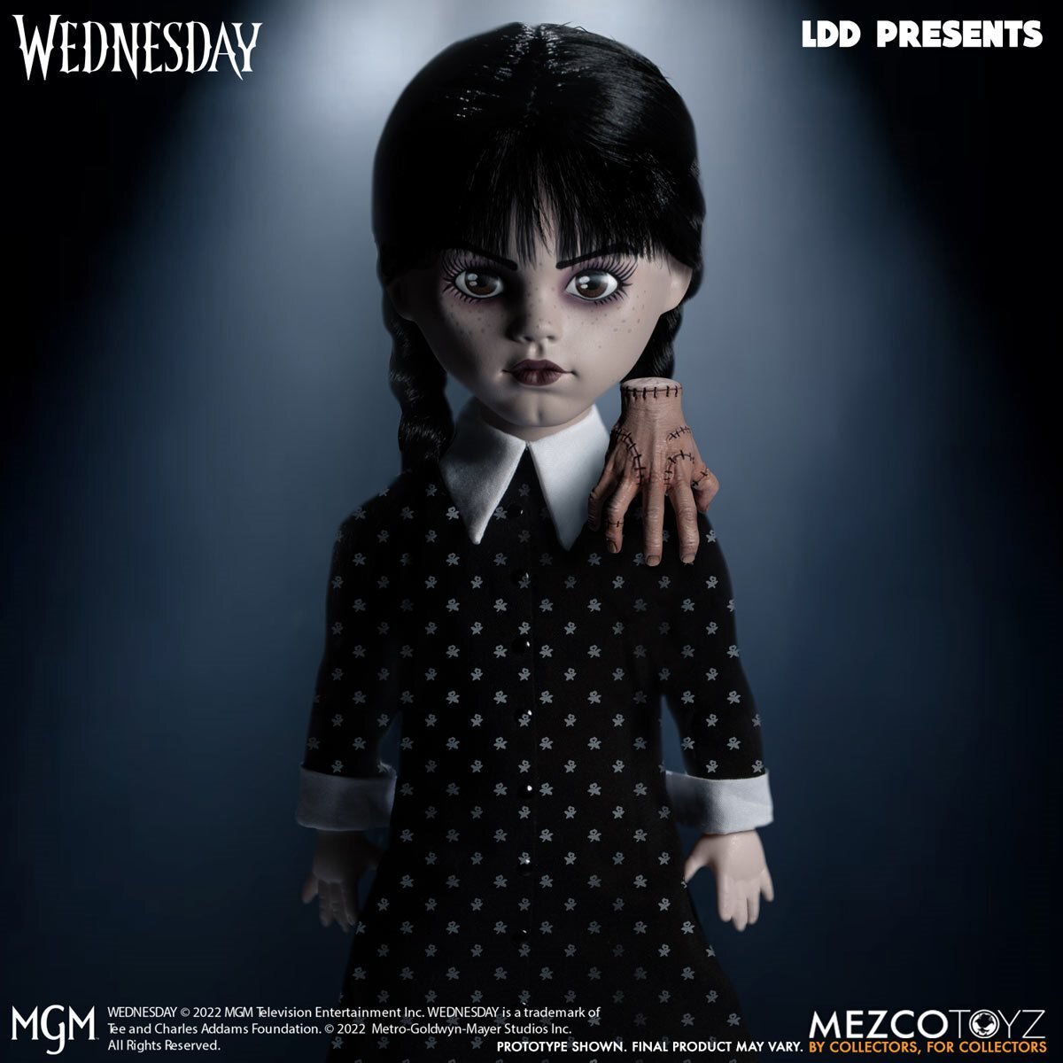 リビングデッドドールズ LDD Netflix Wednesday ウェンズデー・アダムス with ハンド 未開封 入荷写真