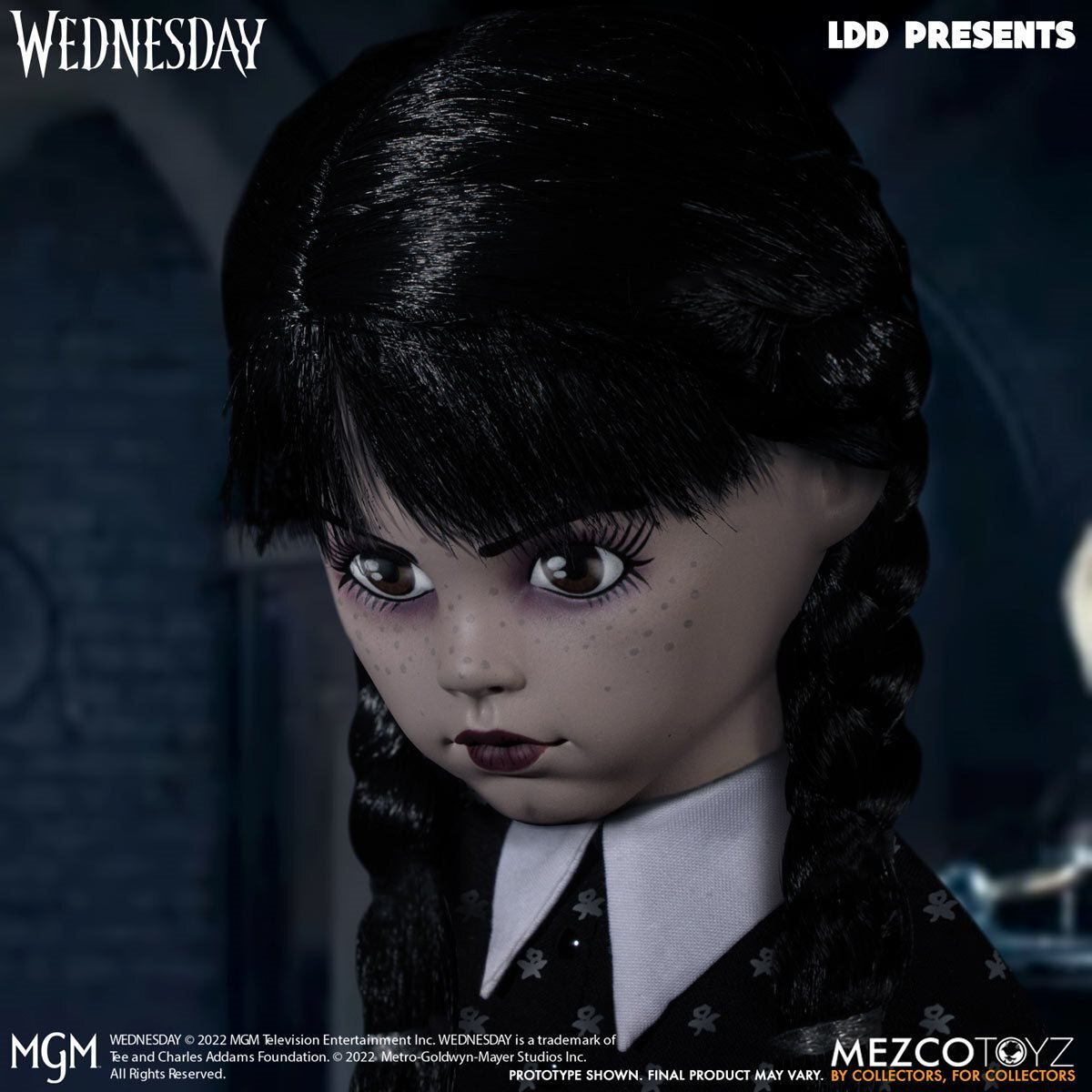 リビングデッドドールズ LDD Netflix Wednesday ウェンズデー・アダムス with ハンド 未開封 入荷写真