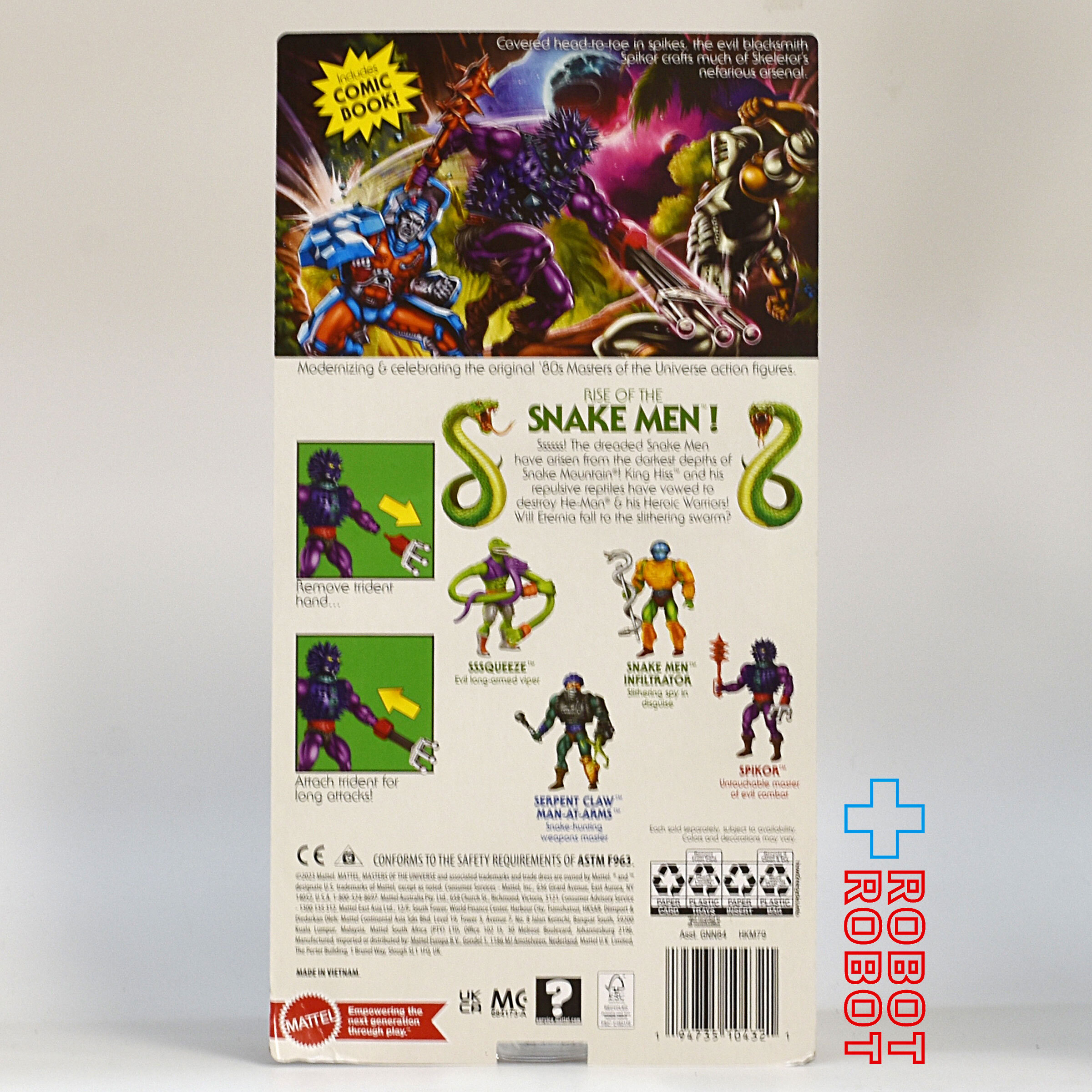マテル MOTU マスターズ・オブ・ザ・ユニバース オリジンズ 5.5インチ スパイカー アクションフィギュア 未開封 入荷写真